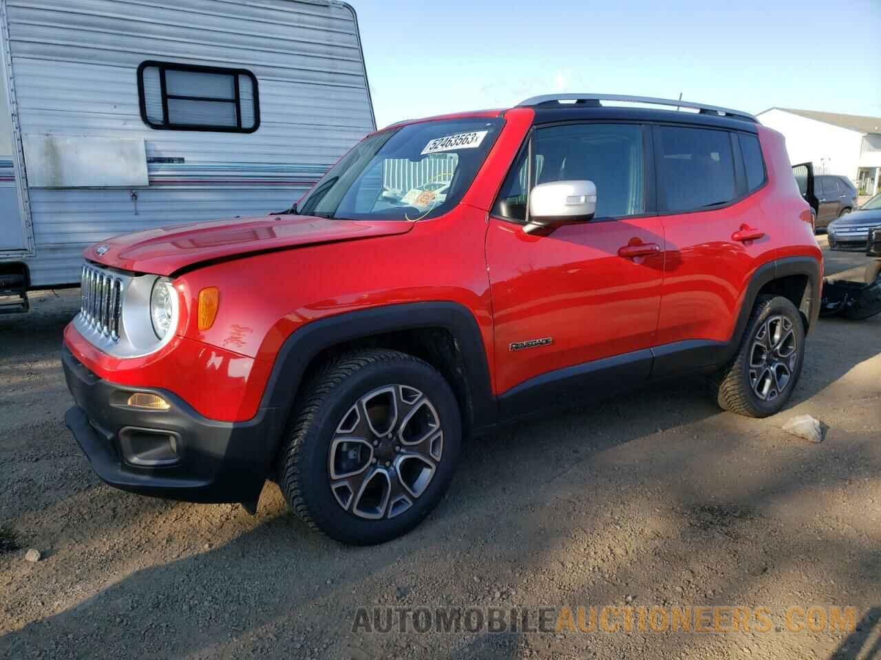 ZACCJBDBXJPG77781 JEEP RENEGADE 2018