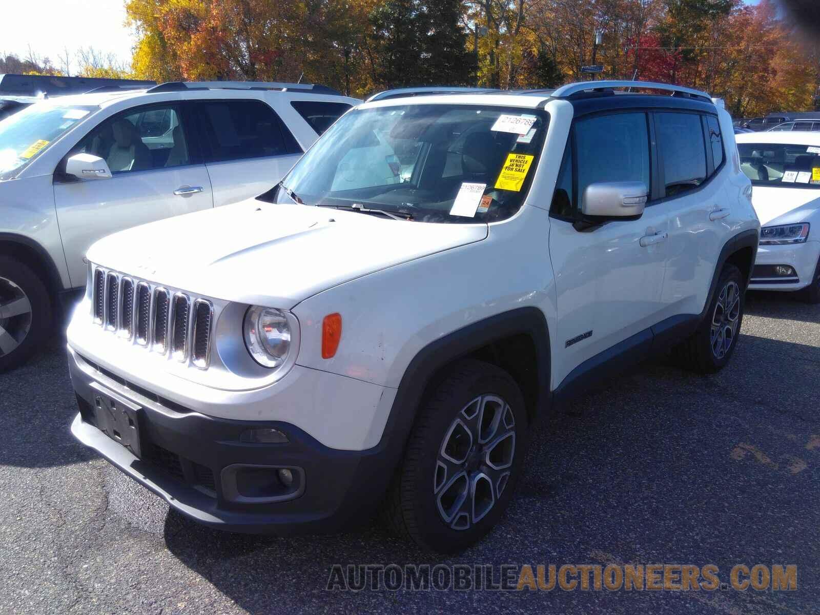 ZACCJBDT0FPB68333 Jeep Renegade 2015