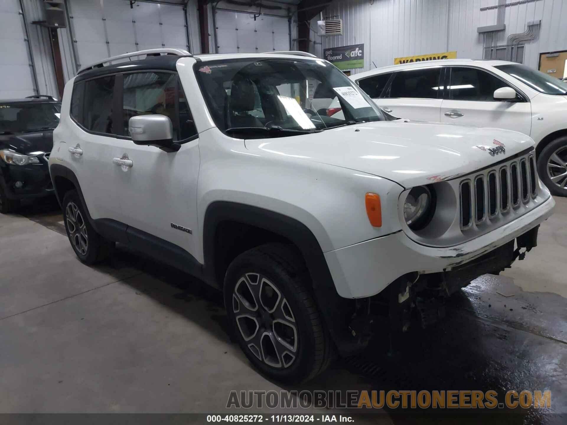 ZACCJBDT0FPB70625 JEEP RENEGADE 2015