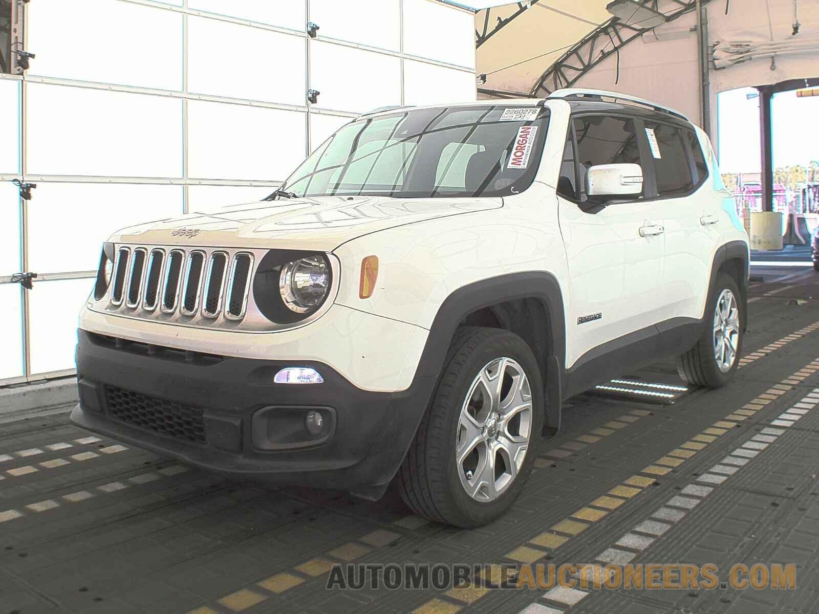 ZACCJBDT0GPC63300 Jeep Renegade 2016