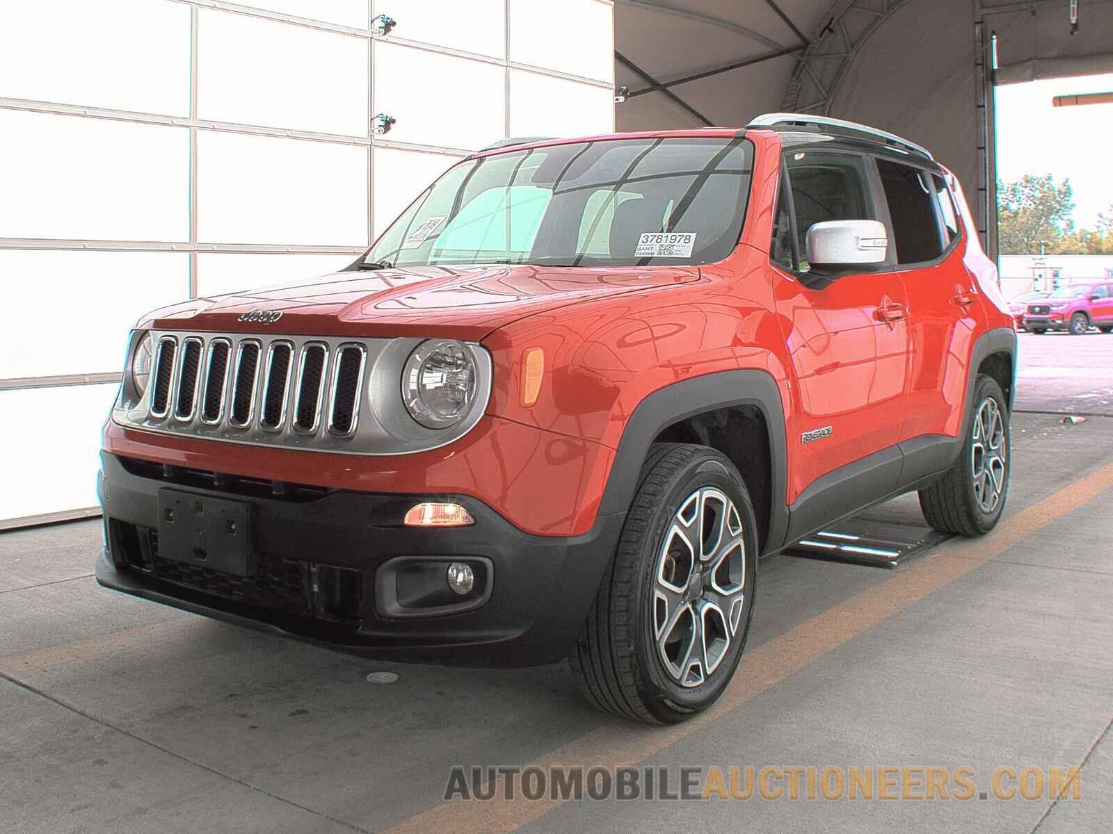 ZACCJBDT0GPC93817 Jeep Renegade 2016