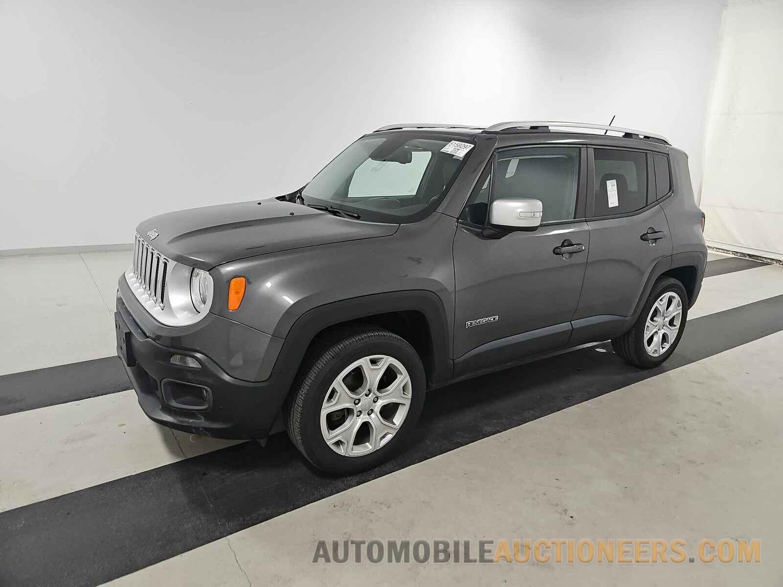 ZACCJBDT0GPD15637 Jeep Renegade 2016