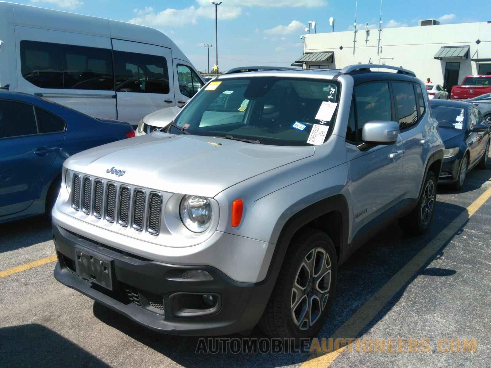 ZACCJBDT0GPD61162 Jeep Renegade 2016