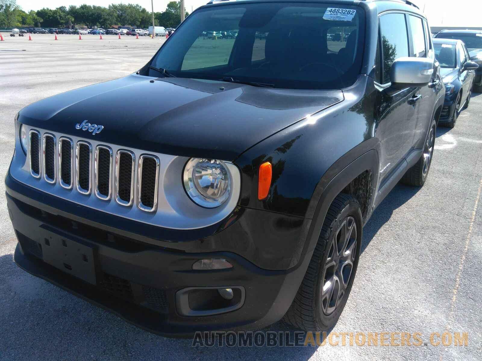 ZACCJBDT0GPD98339 Jeep Renegade 2016