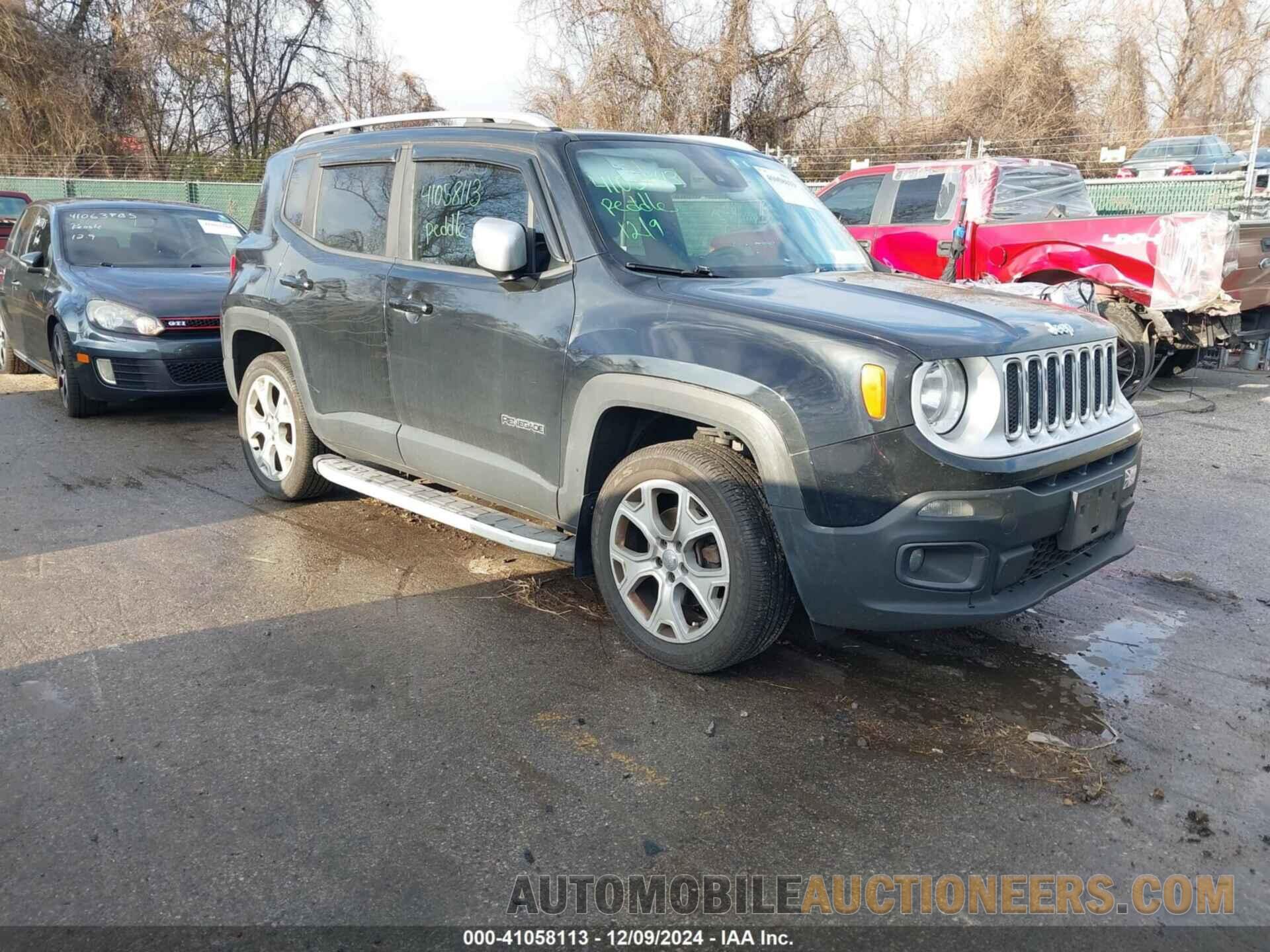 ZACCJBDT2FPC41555 JEEP RENEGADE 2015