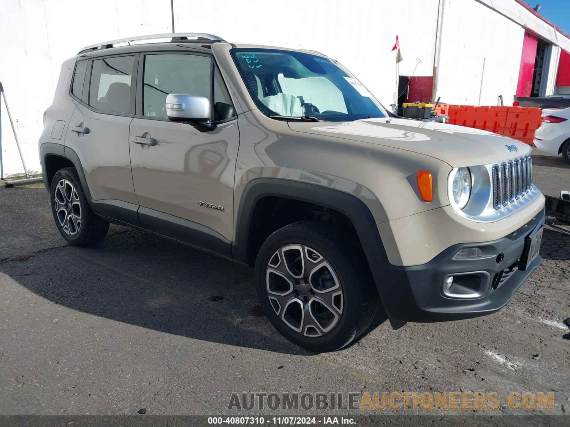 ZACCJBDT3FPB79499 JEEP RENEGADE 2015