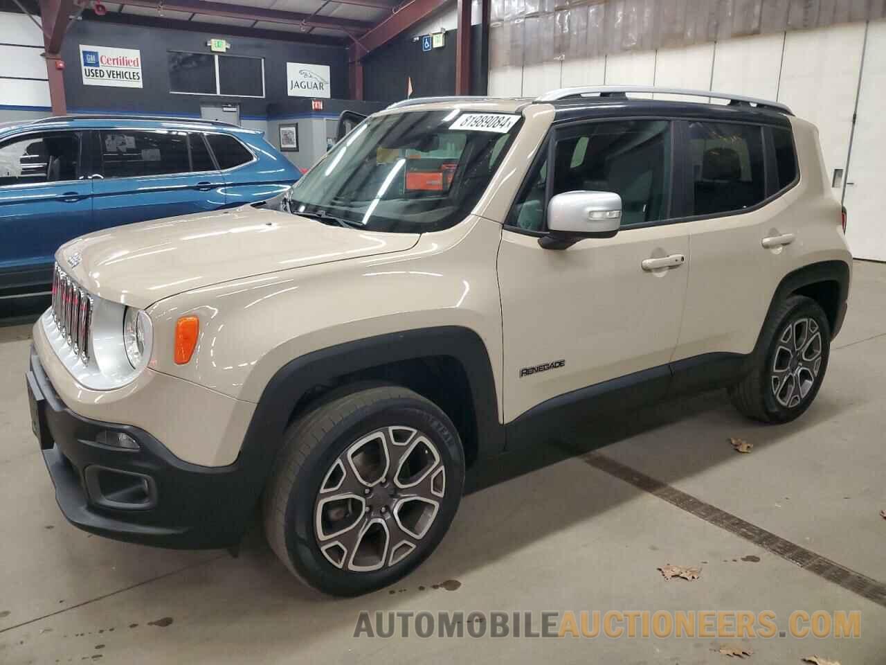 ZACCJBDT3GPD15194 JEEP RENEGADE 2016