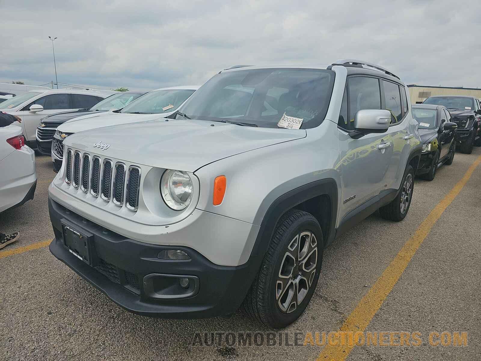 ZACCJBDT3GPD28088 Jeep Renegade 2016