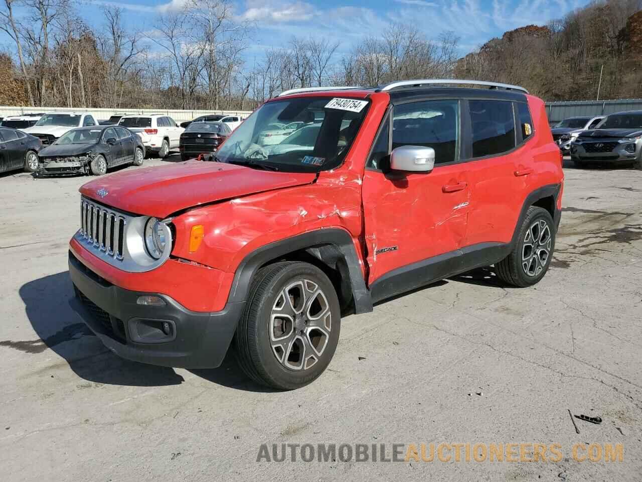 ZACCJBDT4FPB23104 JEEP RENEGADE 2015