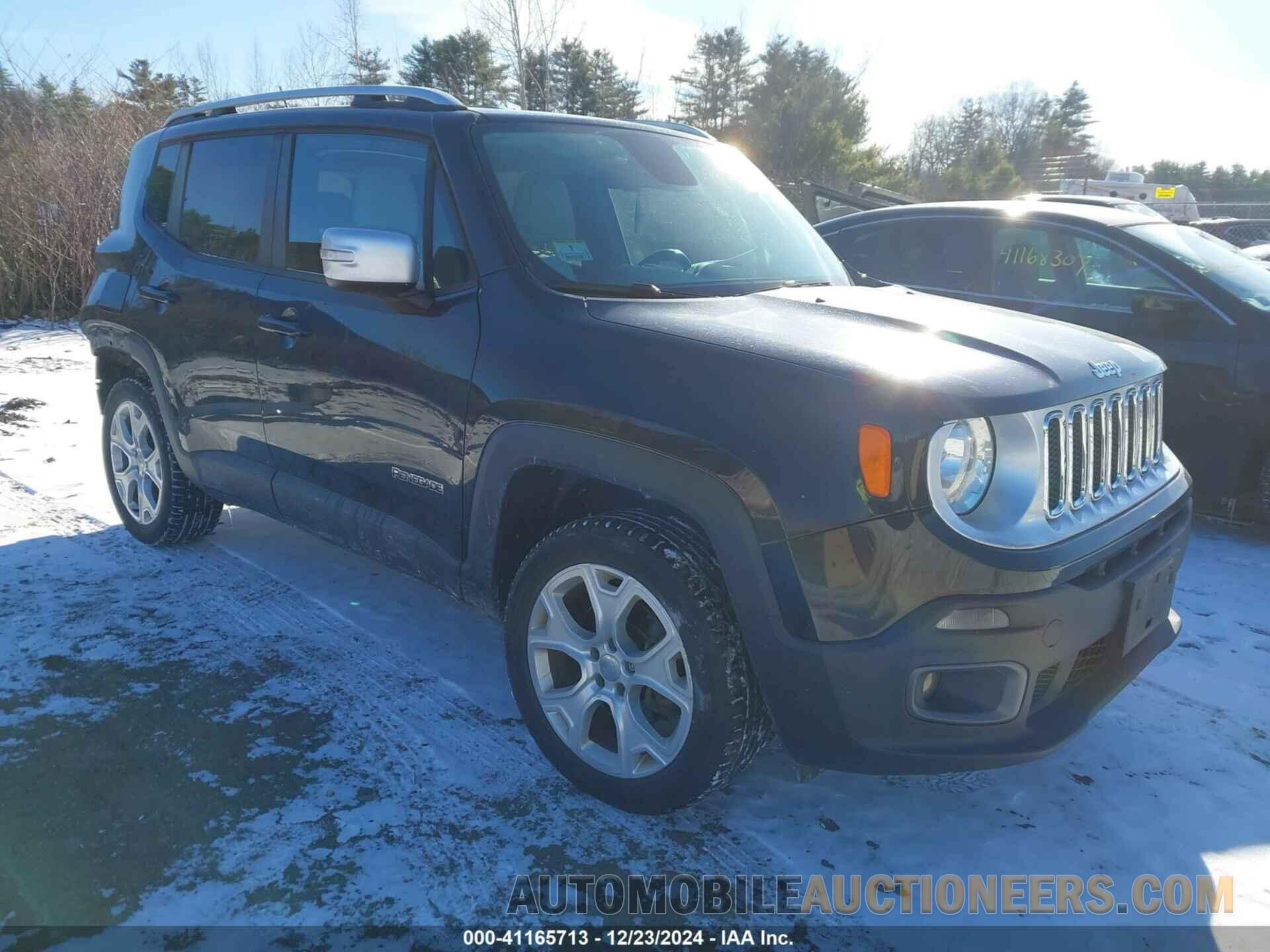 ZACCJBDT4FPB81942 JEEP RENEGADE 2015