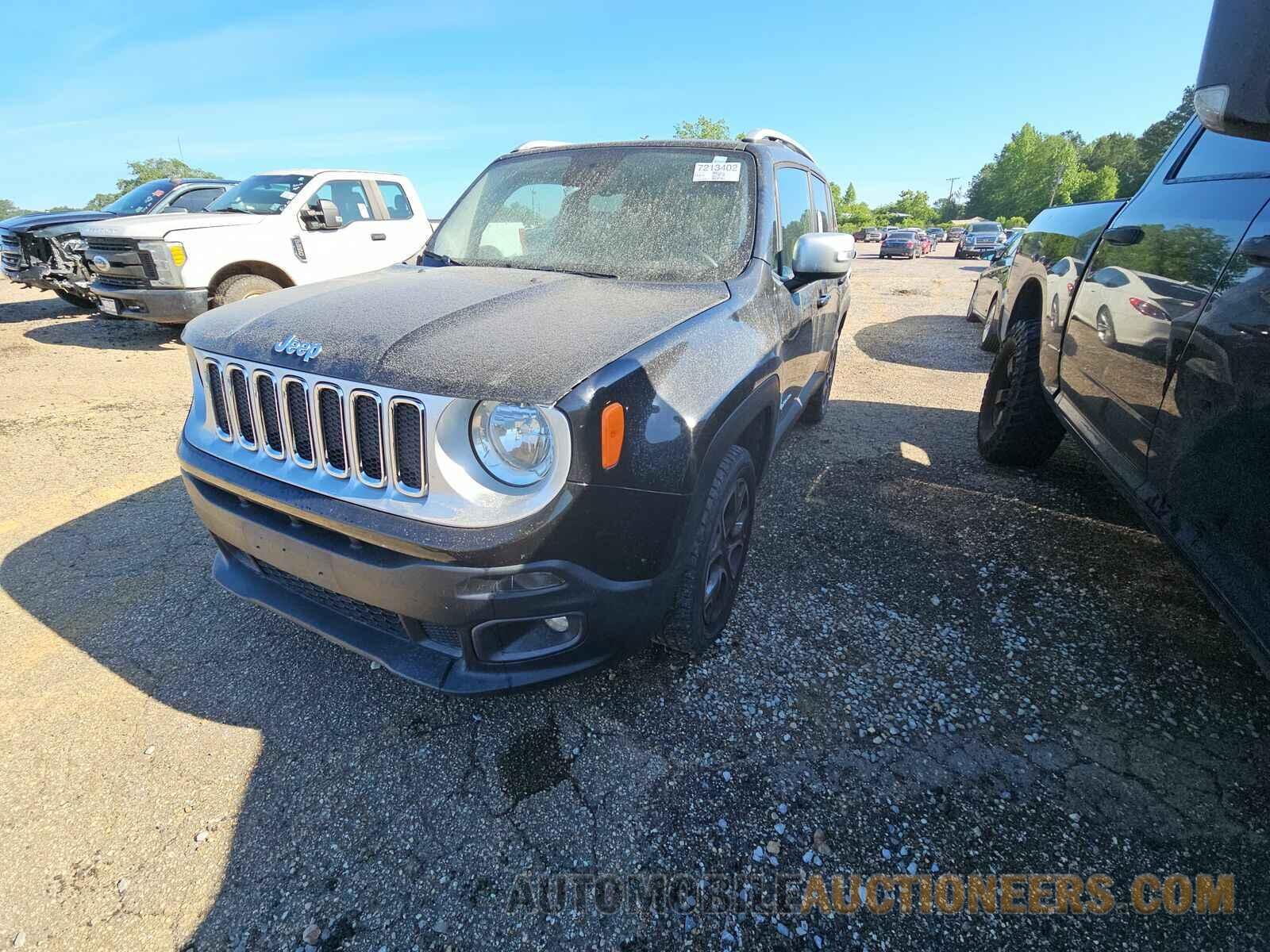 ZACCJBDT4GPD31582 Jeep Renegade 2016