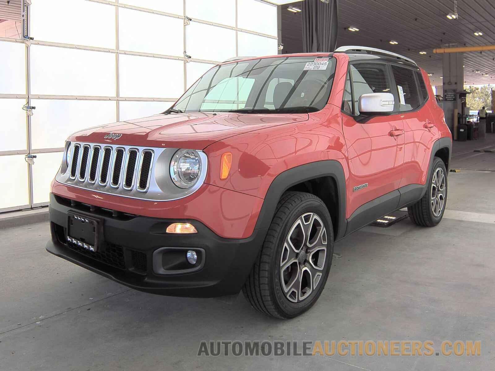 ZACCJBDT6FPB39949 Jeep Renegade 2015