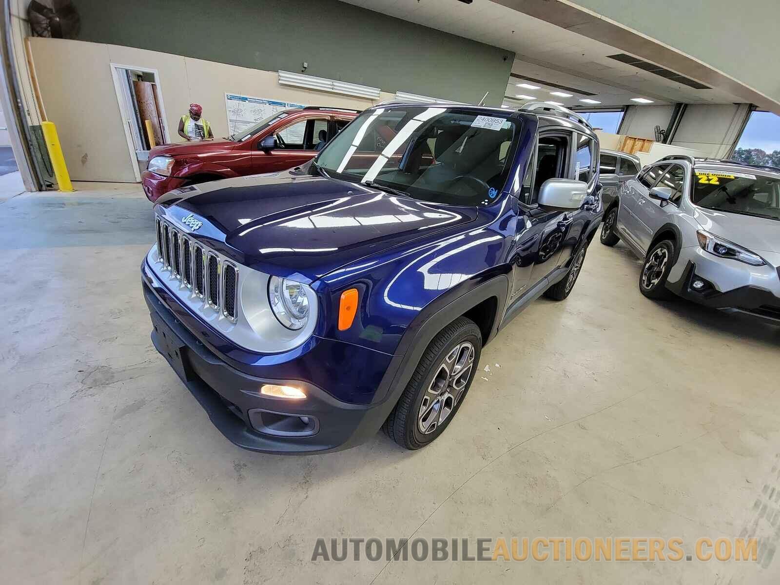 ZACCJBDT6GPD01550 Jeep Renegade 2016