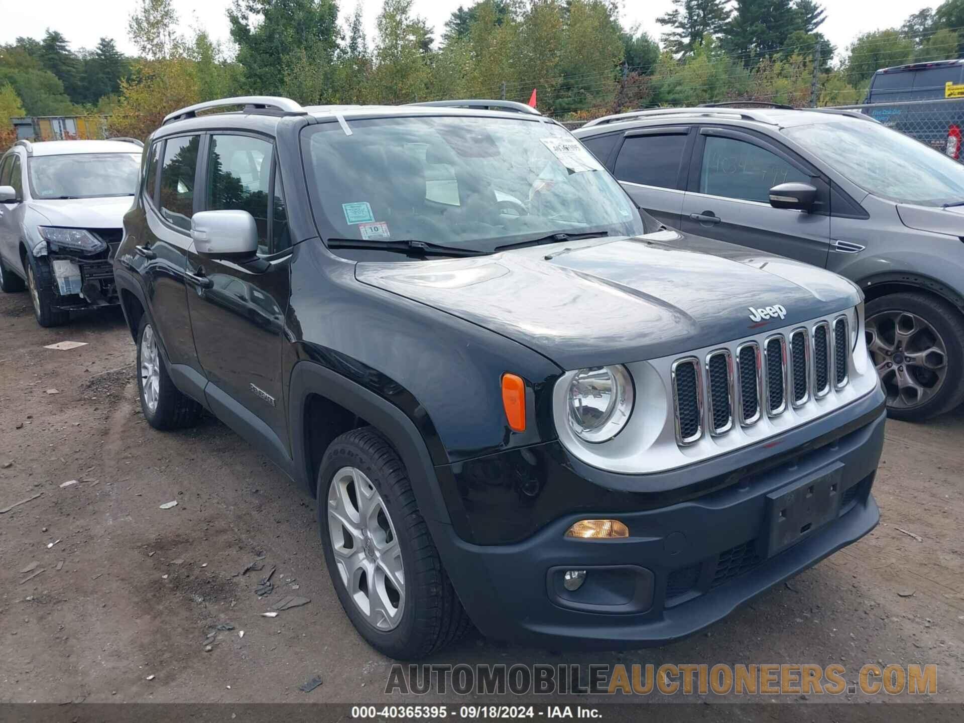 ZACCJBDTXGPC64941 JEEP RENEGADE 2016