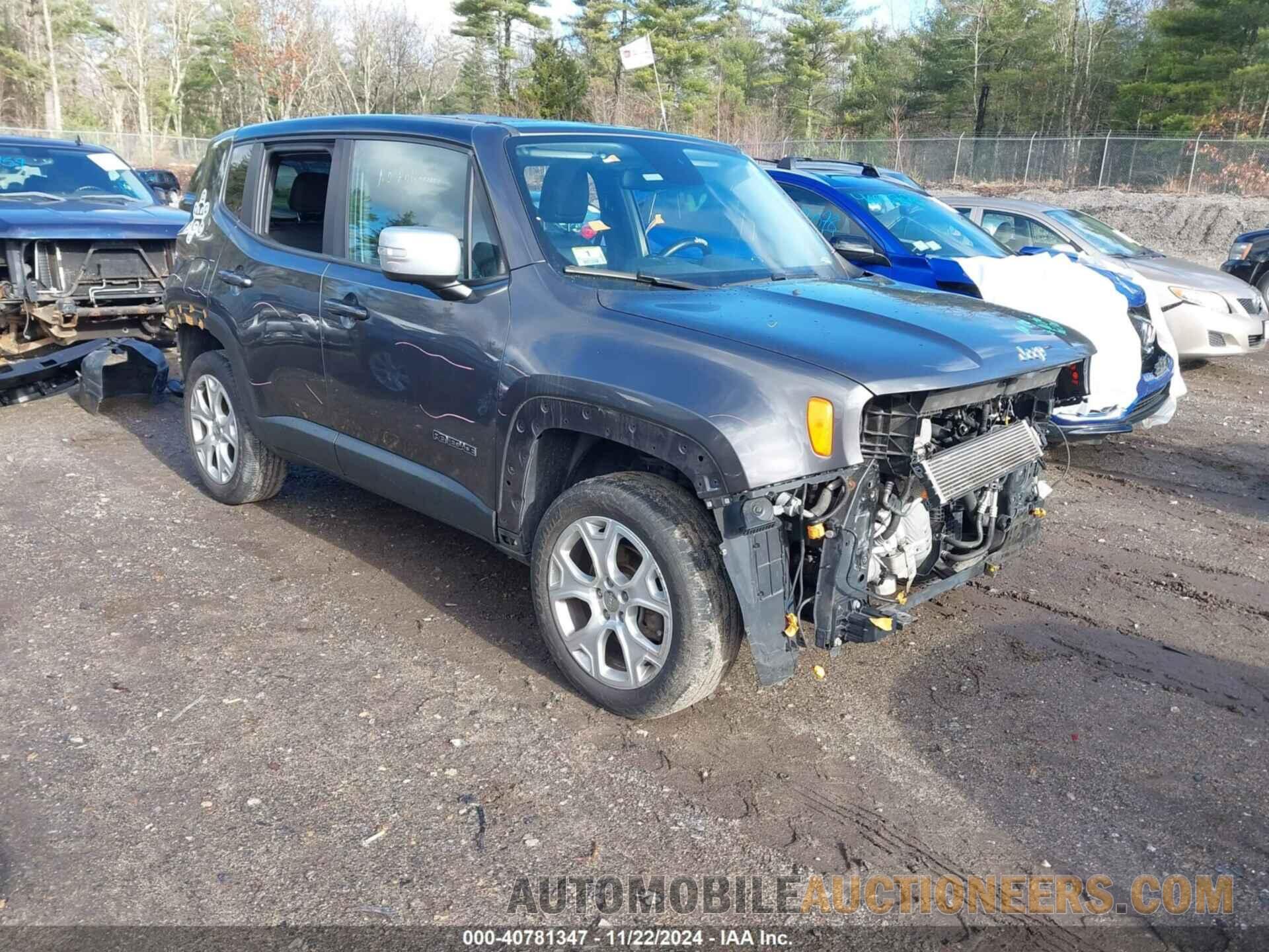 ZACCJBDTXGPD01874 JEEP RENEGADE 2016