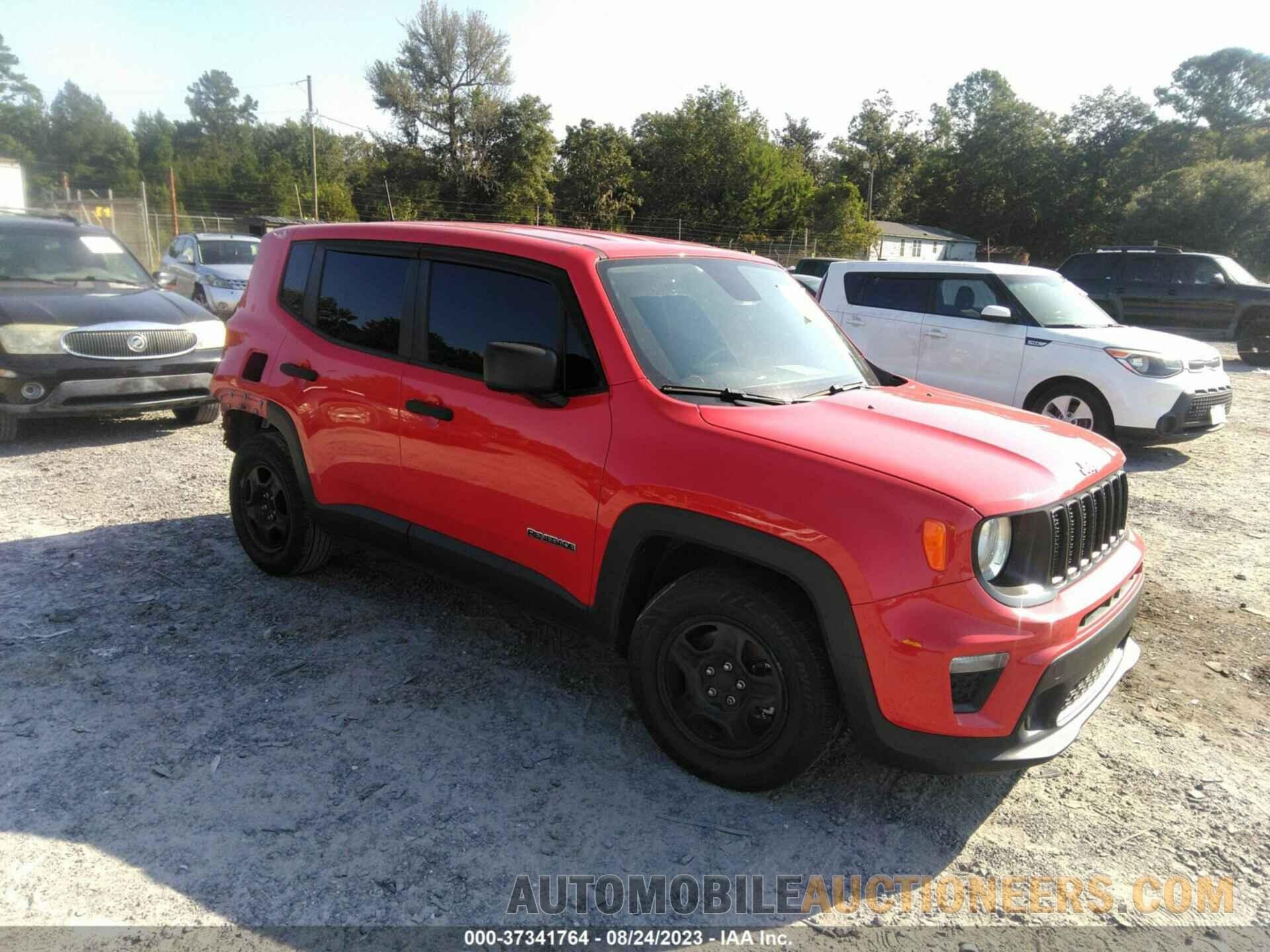 ZACNJAAB0KPK10682 JEEP RENEGADE 2019