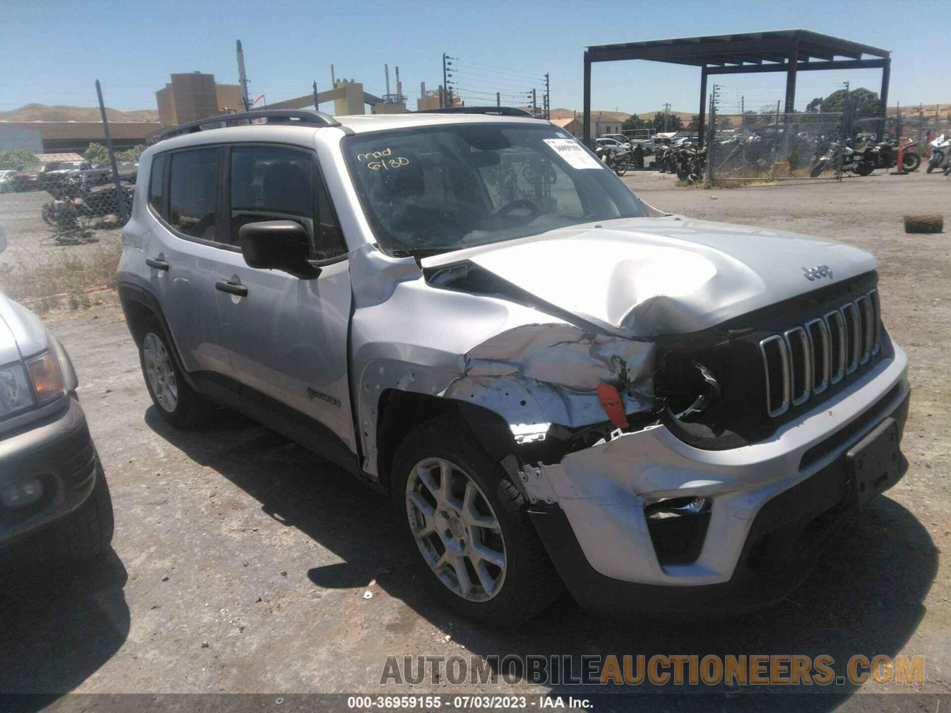 ZACNJAAB0KPK27286 JEEP RENEGADE 2019