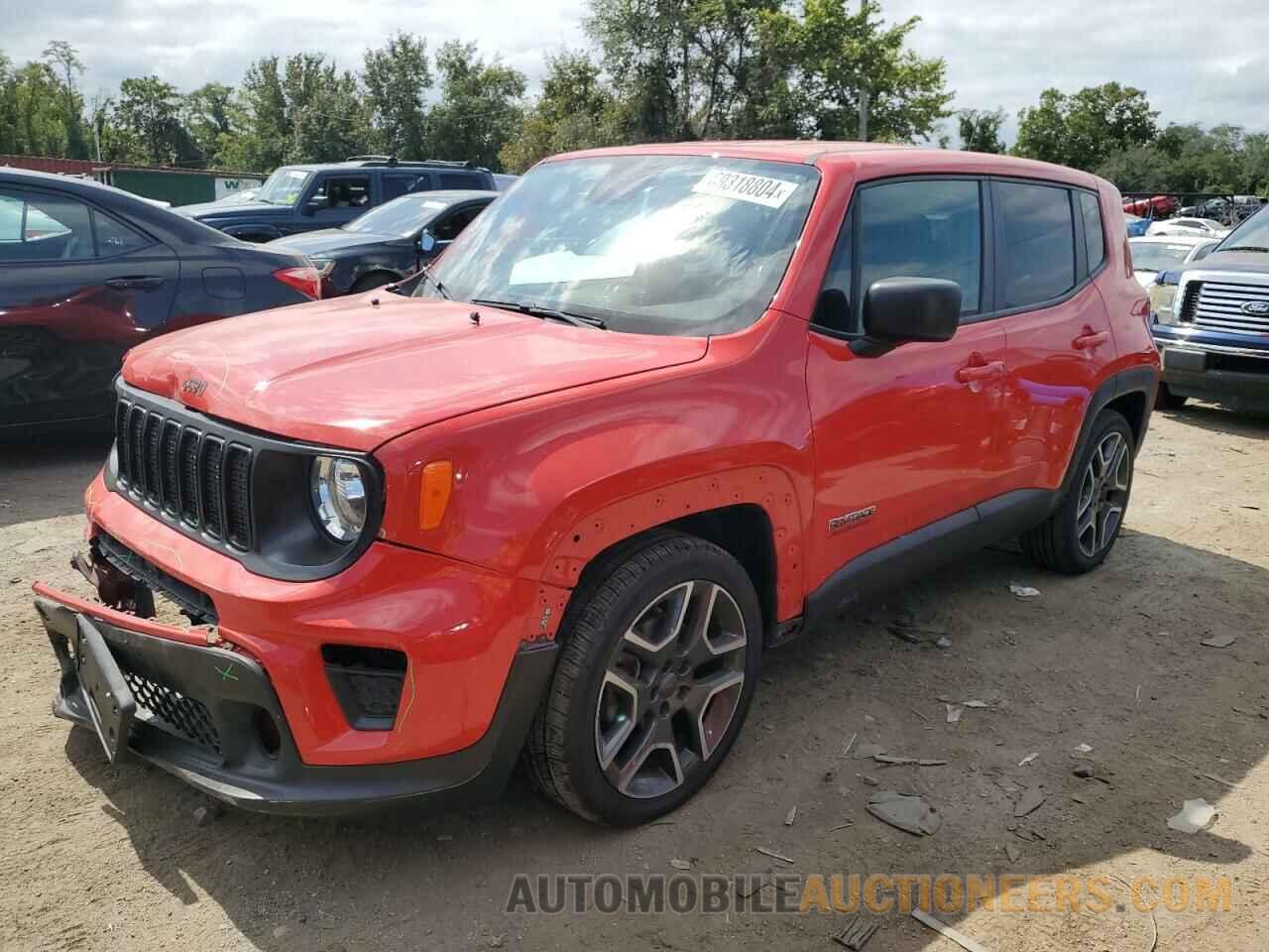 ZACNJAAB0LPM02525 JEEP RENEGADE 2020