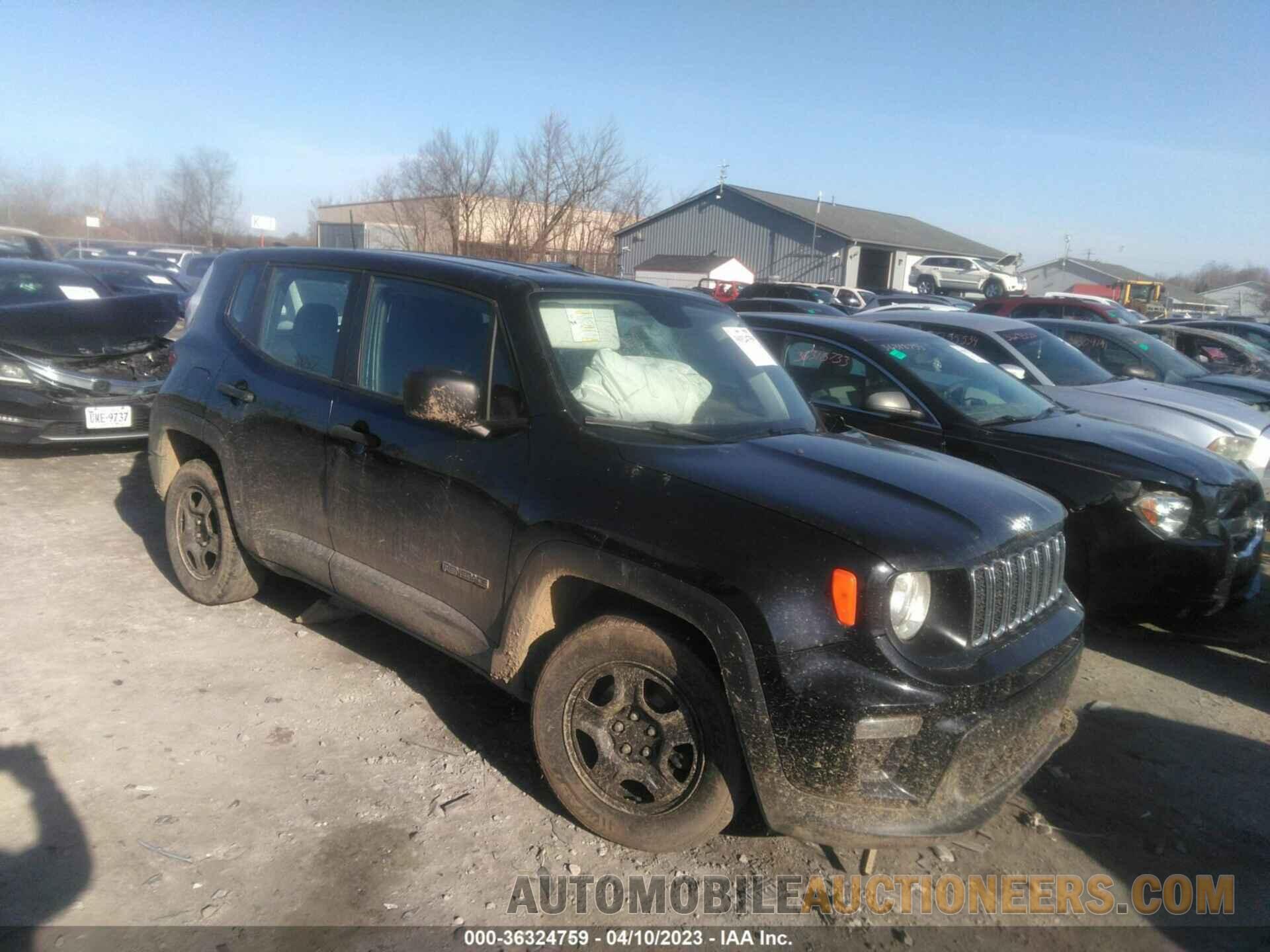 ZACNJAAB1KPK45151 JEEP RENEGADE 2019