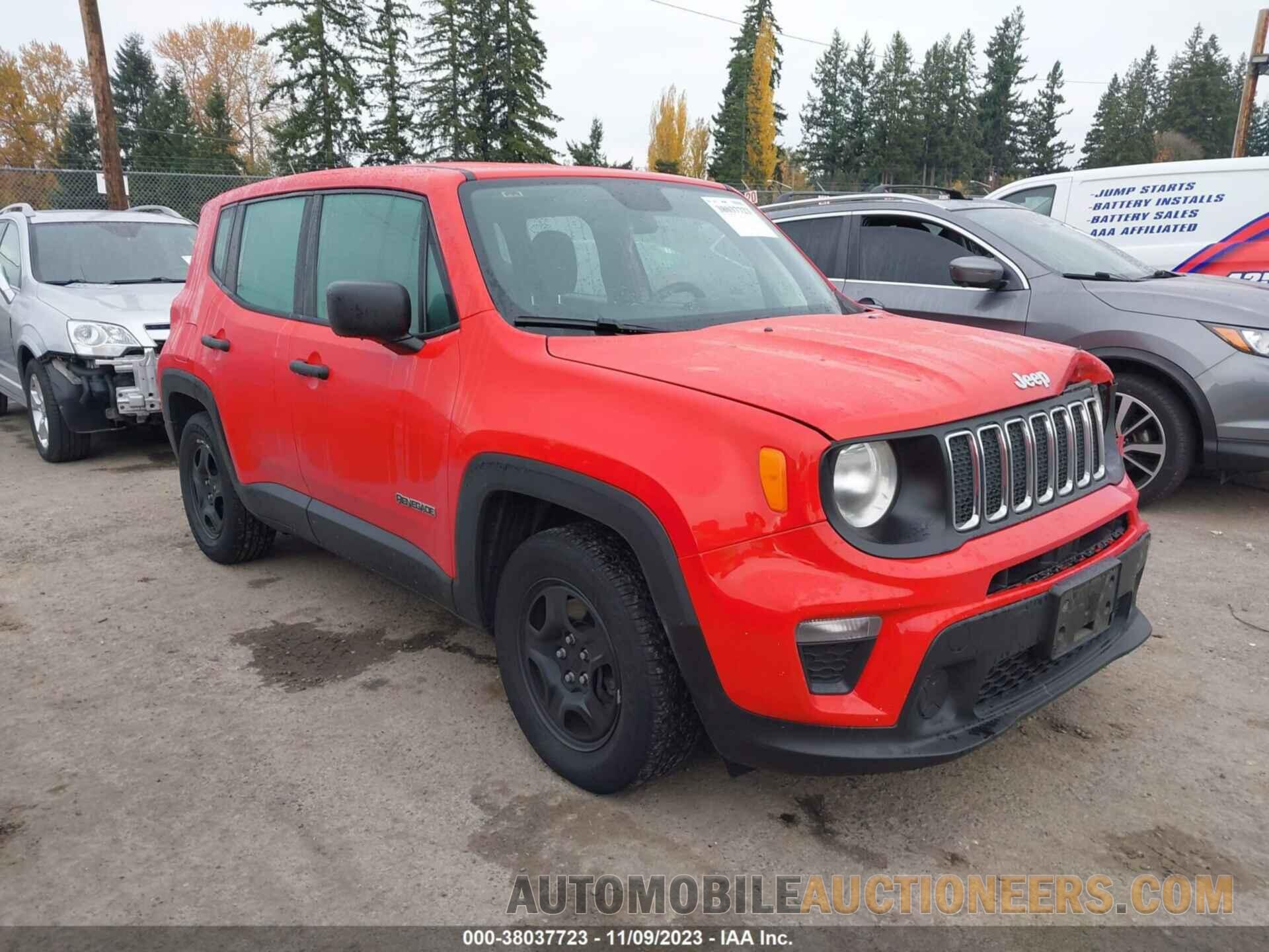 ZACNJAAB2KPK17875 JEEP RENEGADE 2019