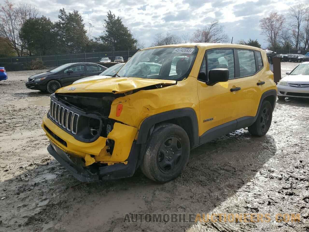 ZACNJAAB2KPK18945 JEEP RENEGADE 2019