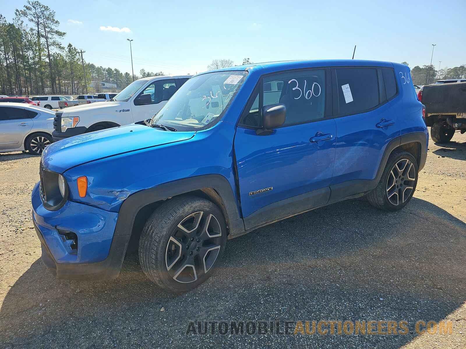 ZACNJAAB2LPL81080 Jeep Renegade 2020