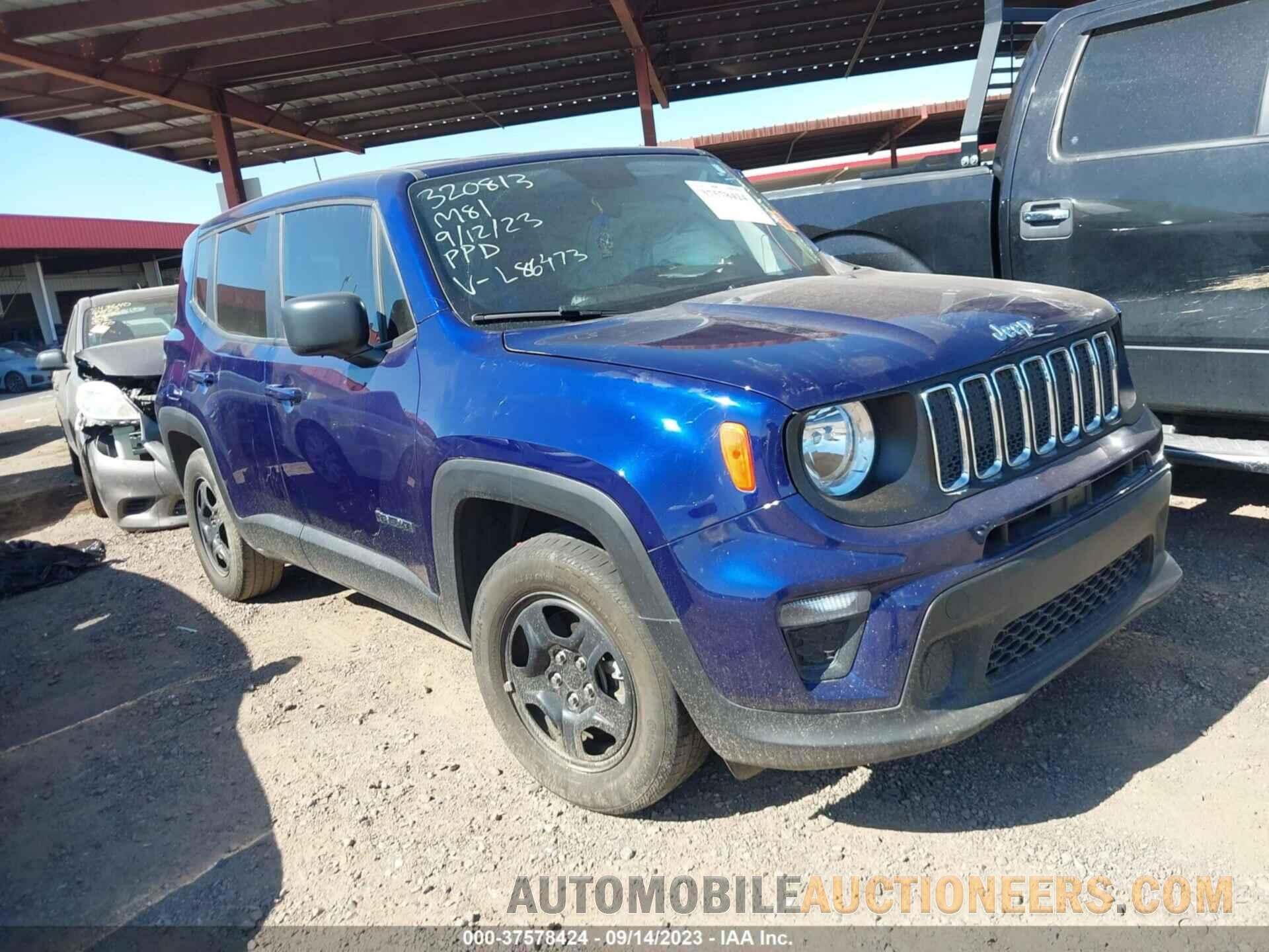 ZACNJAAB2LPL86473 JEEP RENEGADE 2020