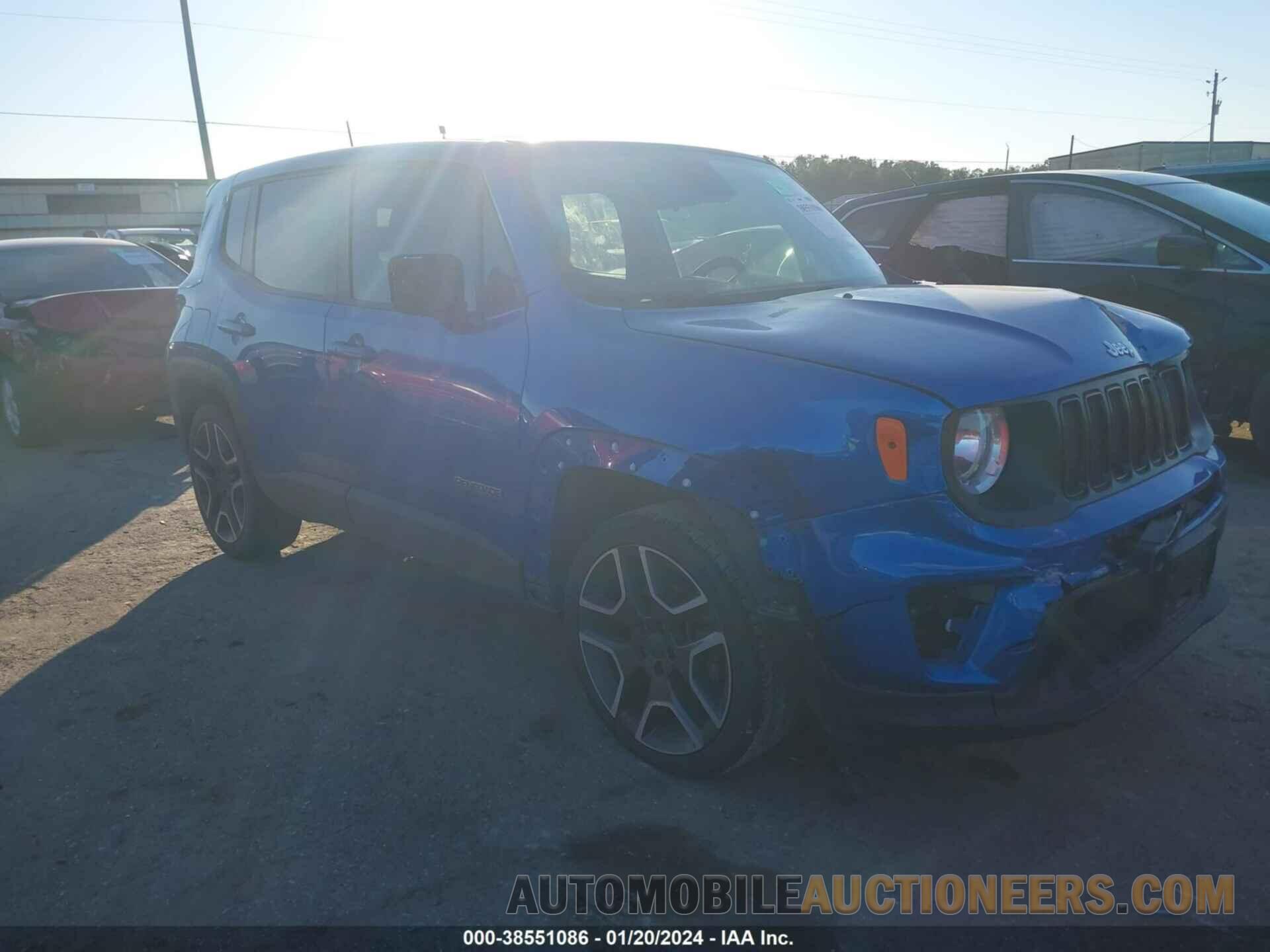 ZACNJAAB3LPL87275 JEEP RENEGADE 2020