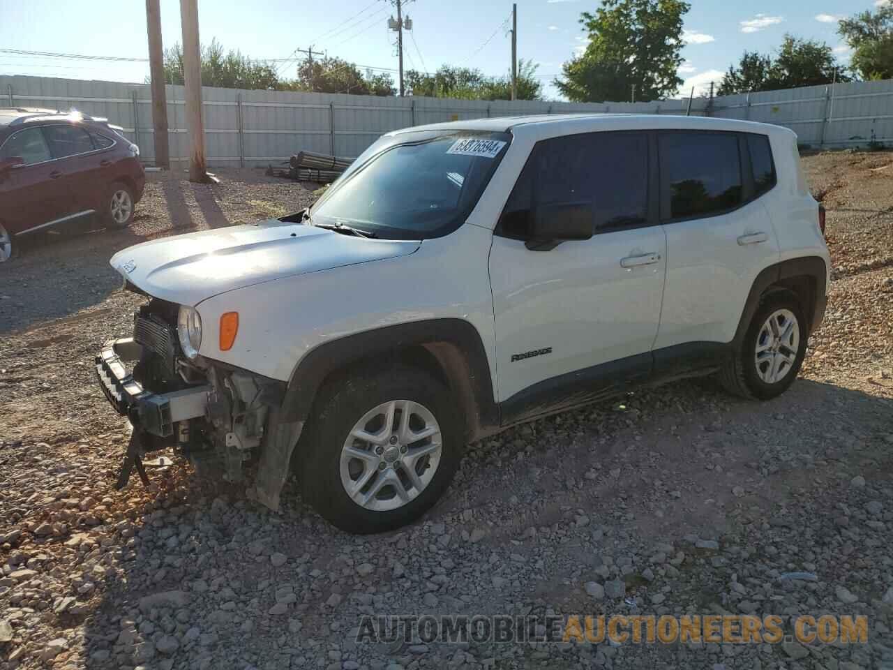 ZACNJAAB4LPL02167 JEEP RENEGADE 2020