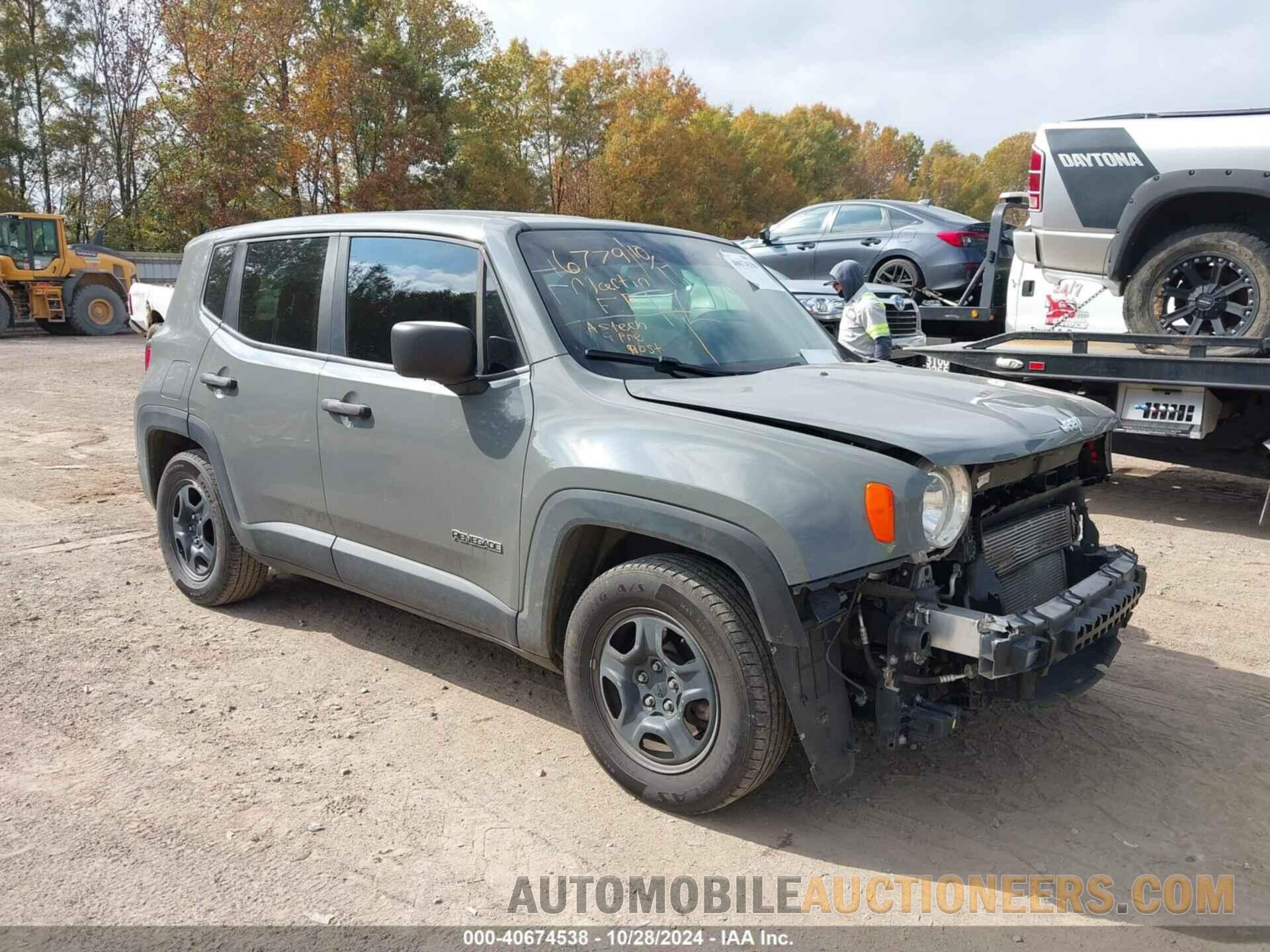 ZACNJAAB4LPL64961 JEEP RENEGADE 2020