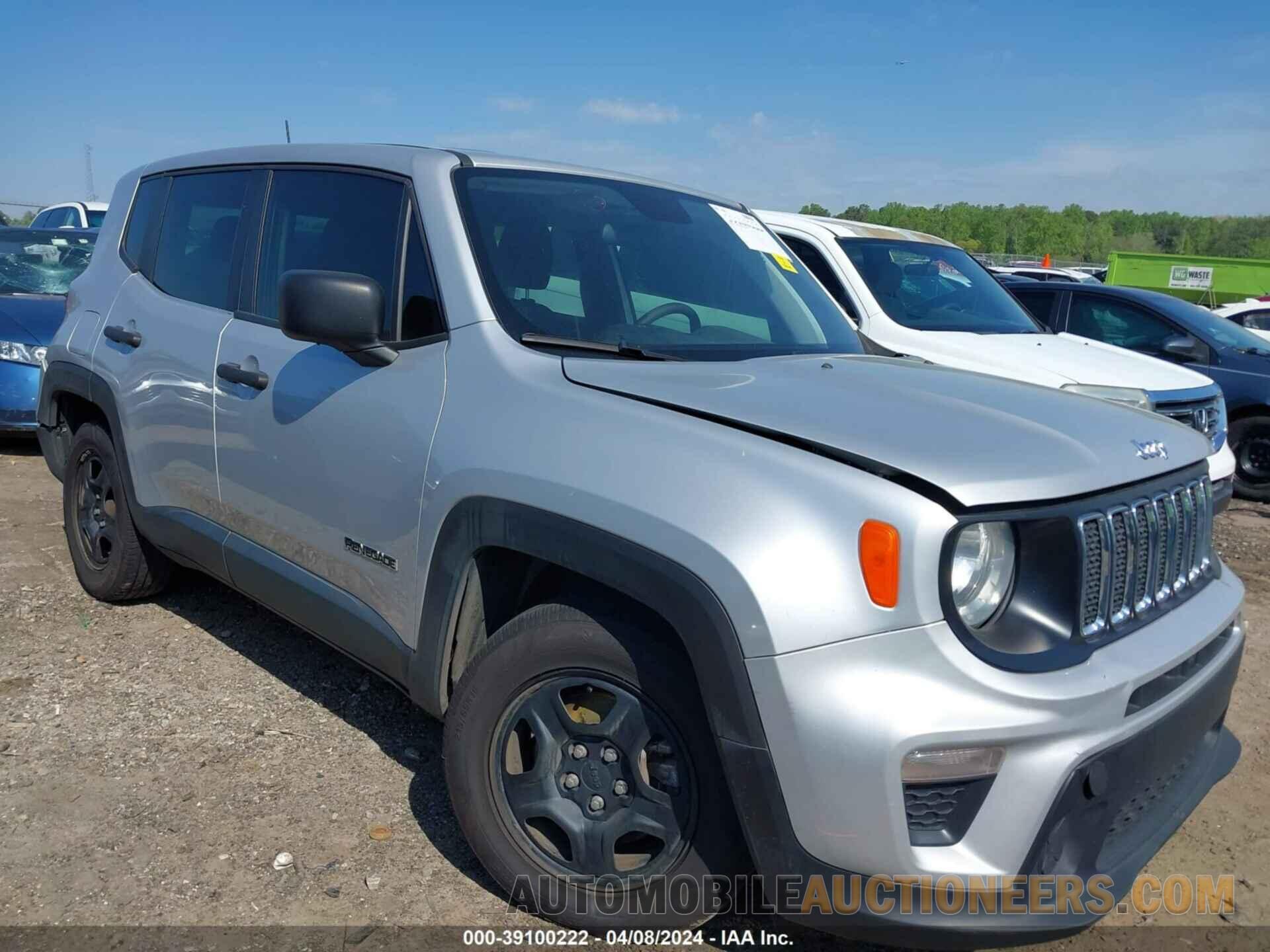 ZACNJAAB5LPL59588 JEEP RENEGADE 2020