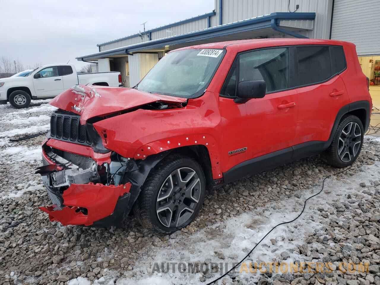 ZACNJAAB5LPL80277 JEEP RENEGADE 2020