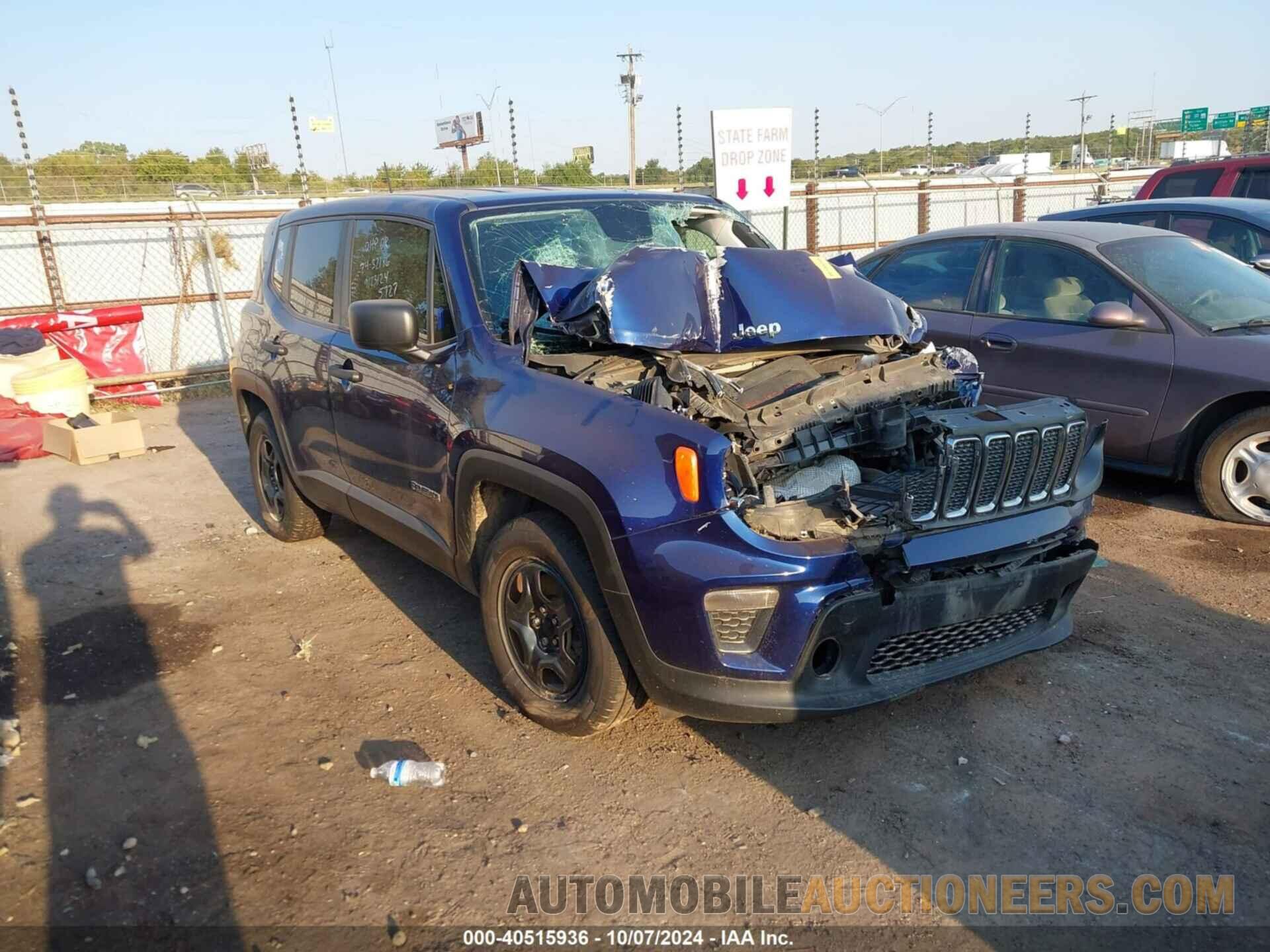 ZACNJAAB5LPM05727 JEEP RENEGADE 2020