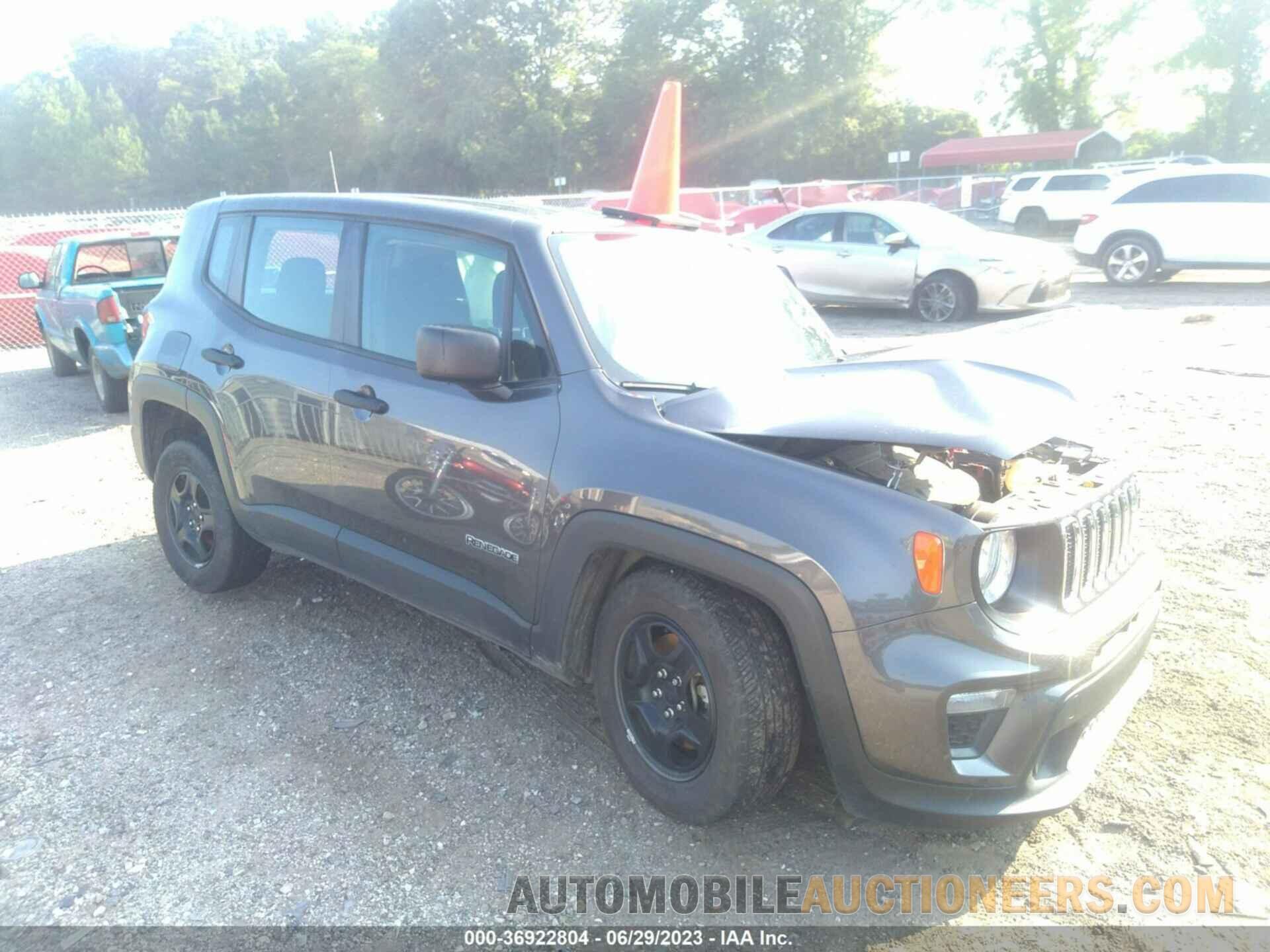 ZACNJAAB6LPL60927 JEEP RENEGADE 2020