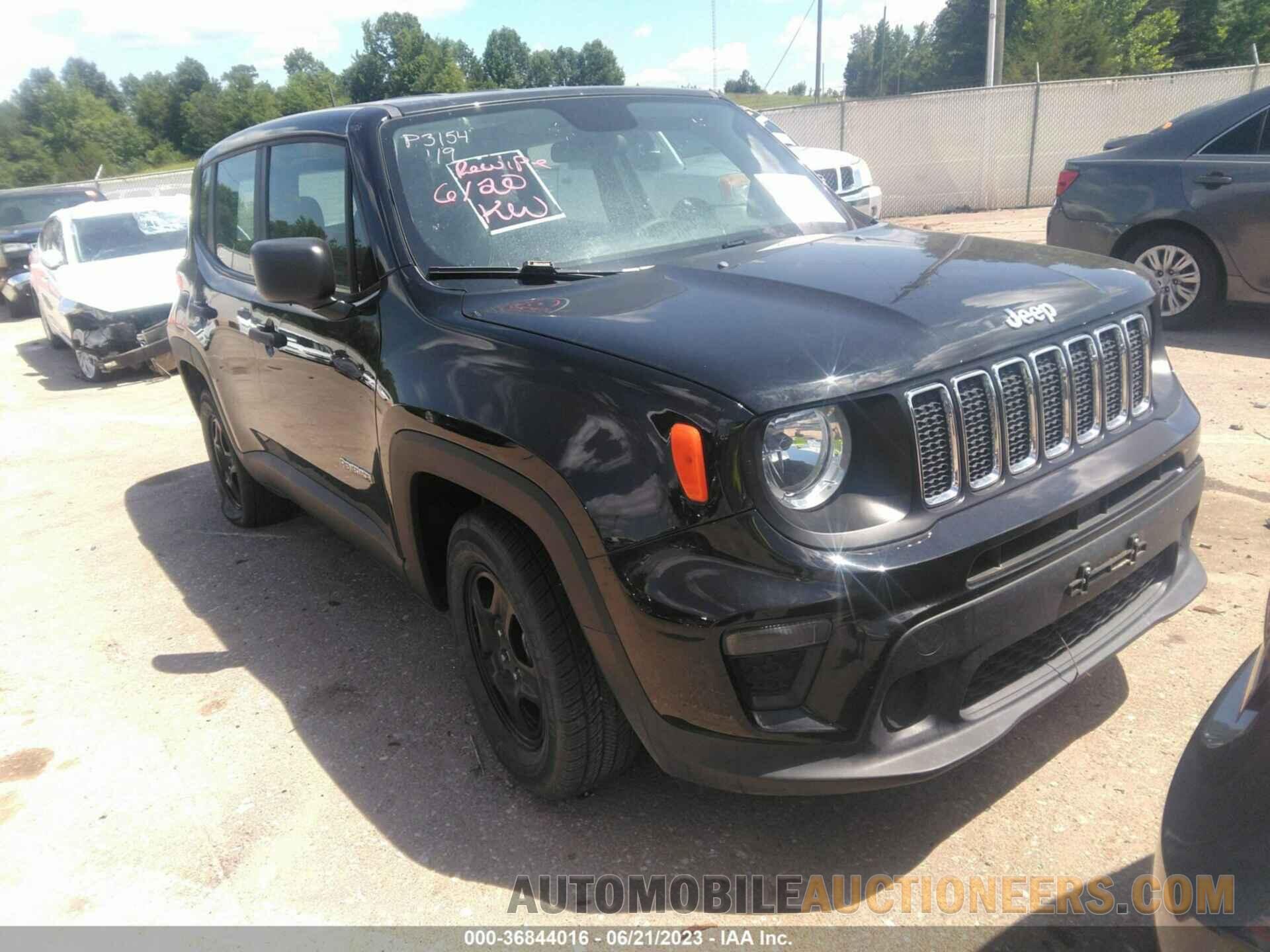 ZACNJAAB7KPK38480 JEEP RENEGADE 2019