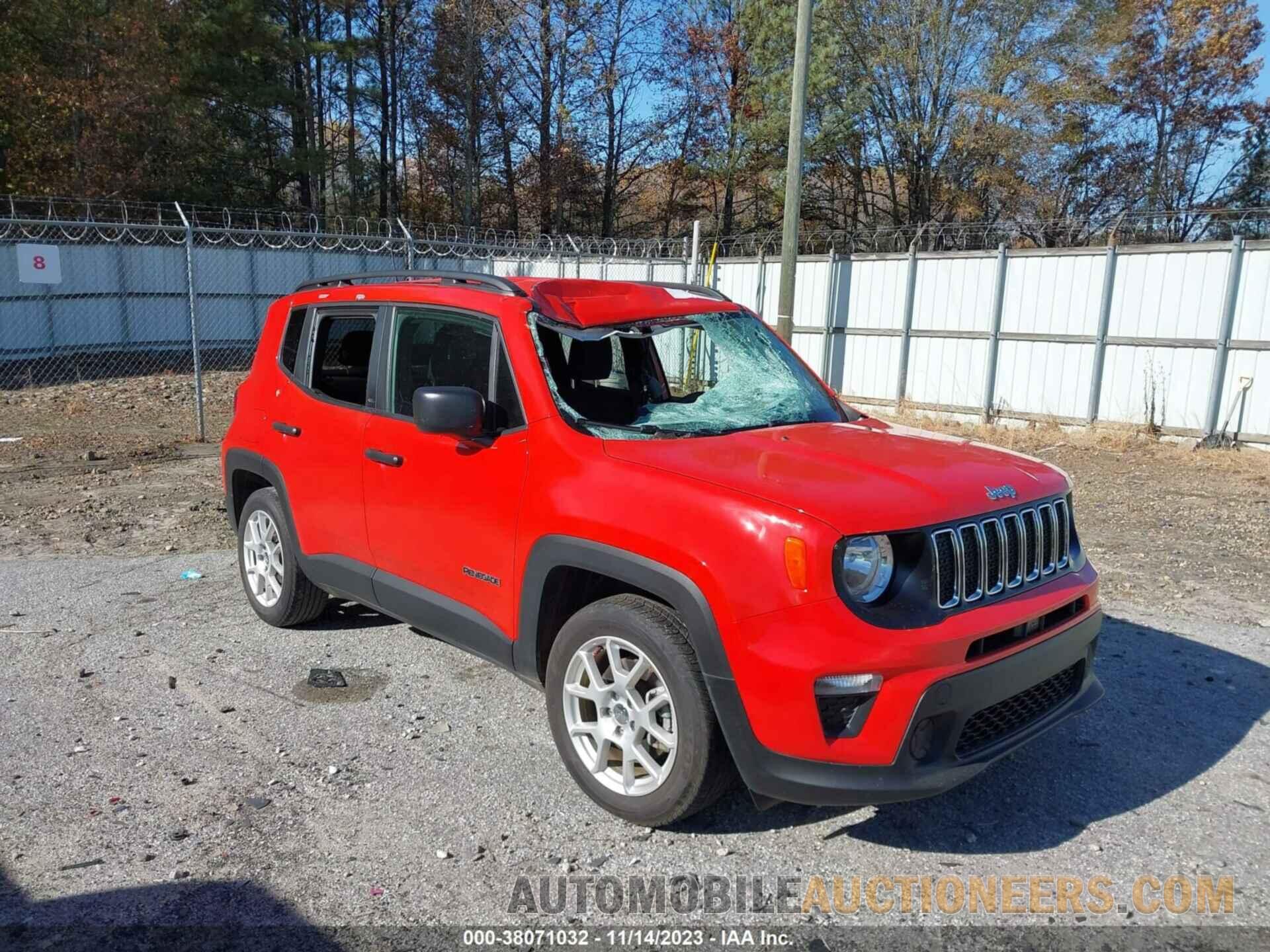 ZACNJAAB7LPL67420 JEEP RENEGADE 2020