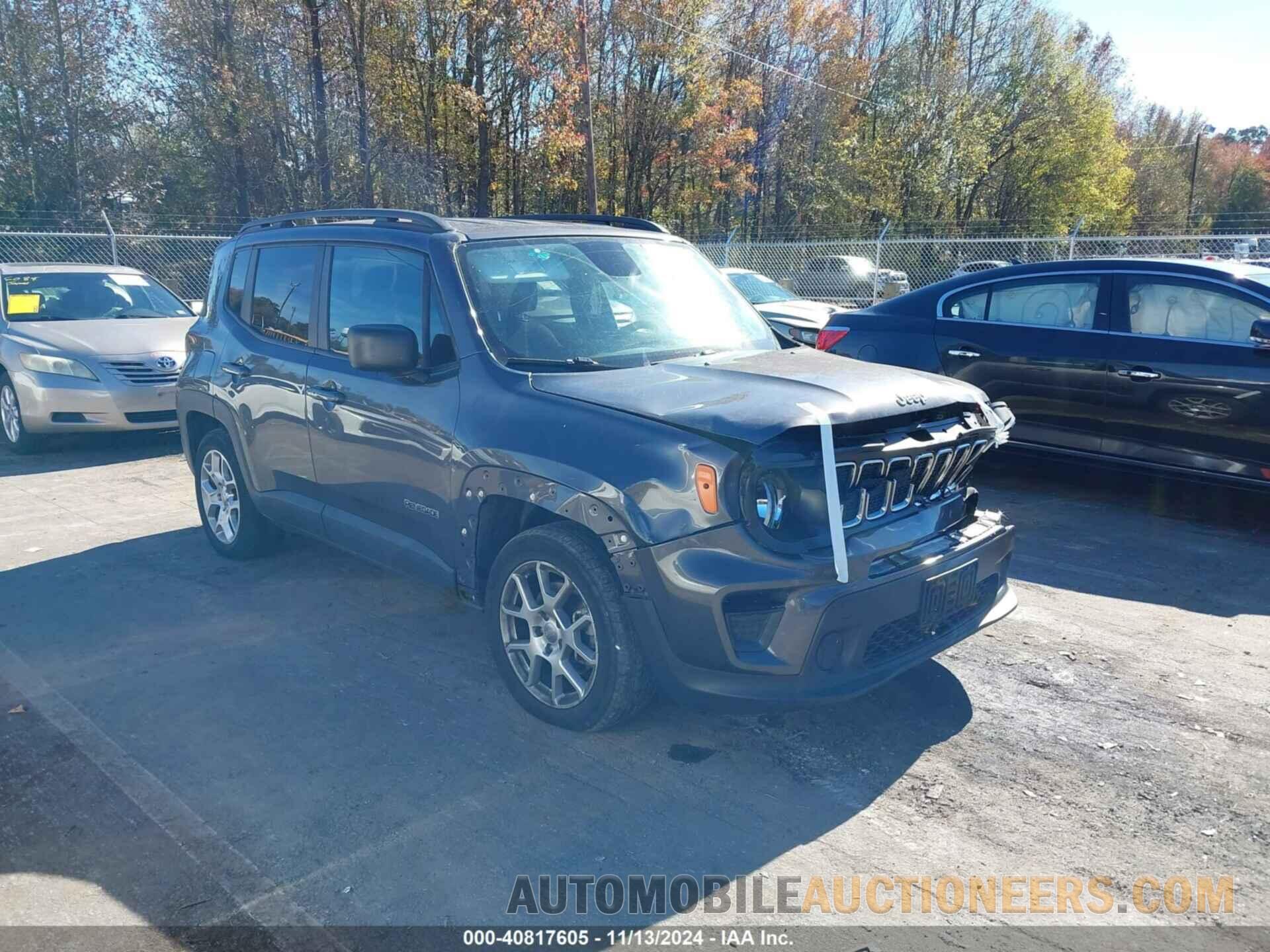 ZACNJAAB8KPK49343 JEEP RENEGADE 2019