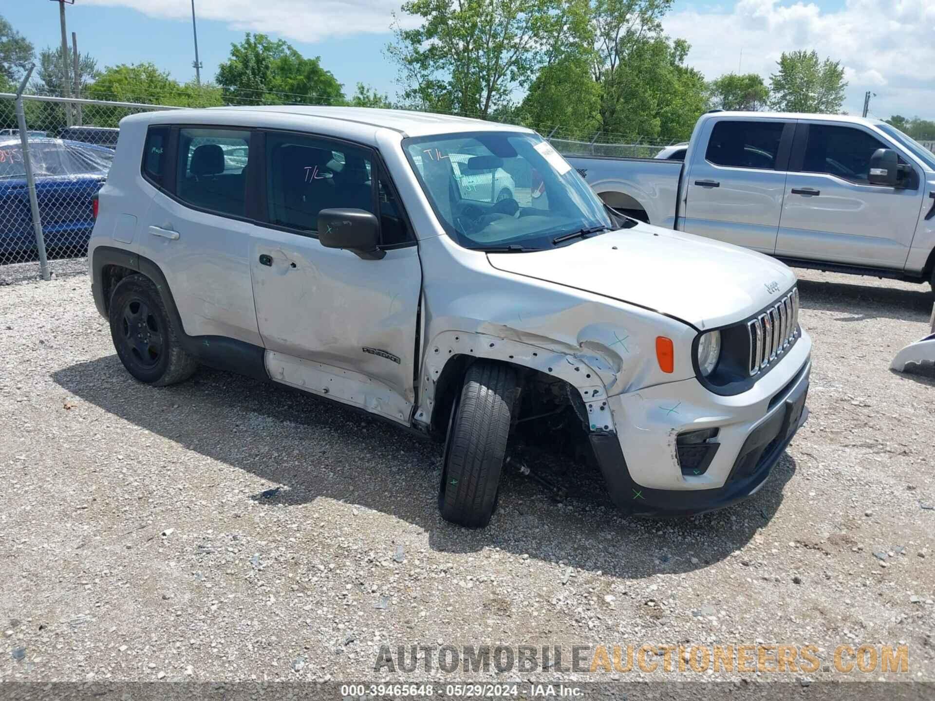 ZACNJAAB8LPL14452 JEEP RENEGADE 2020