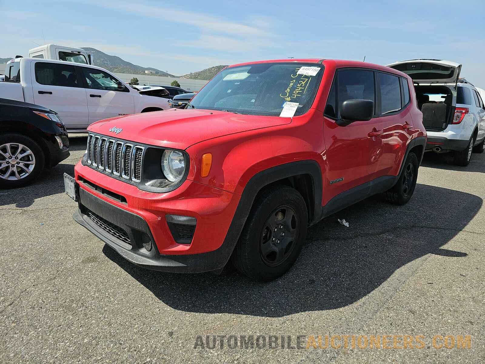 ZACNJAAB8LPL80788 Jeep Renegade 2020