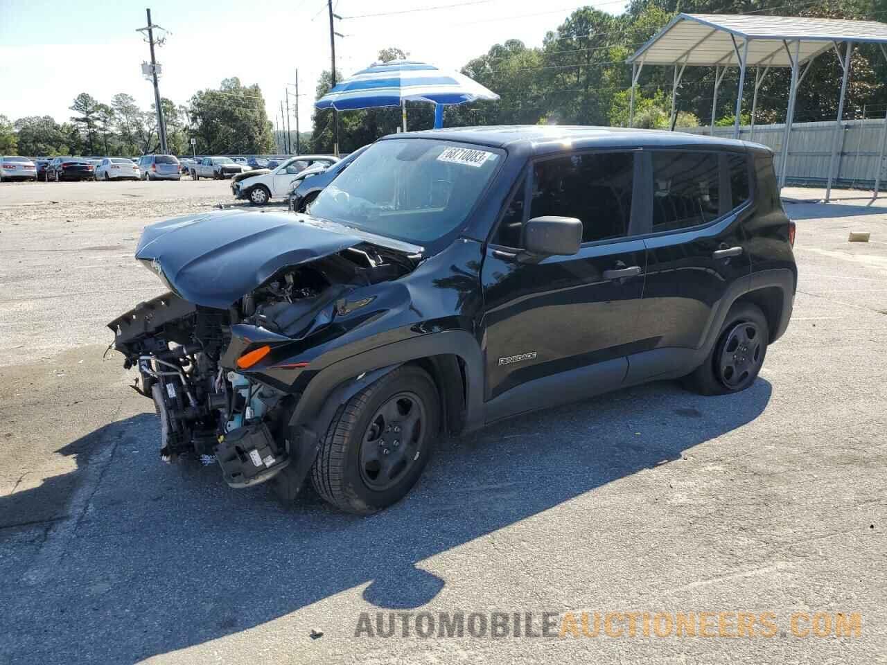 ZACNJAAB9KPK10258 JEEP RENEGADE 2019