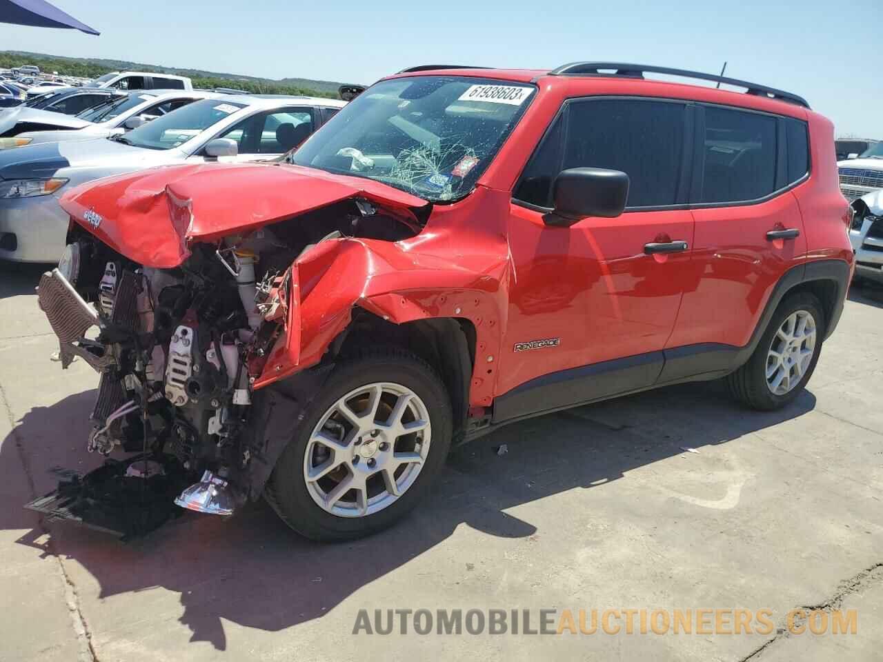 ZACNJAAB9LPL02696 JEEP RENEGADE 2020