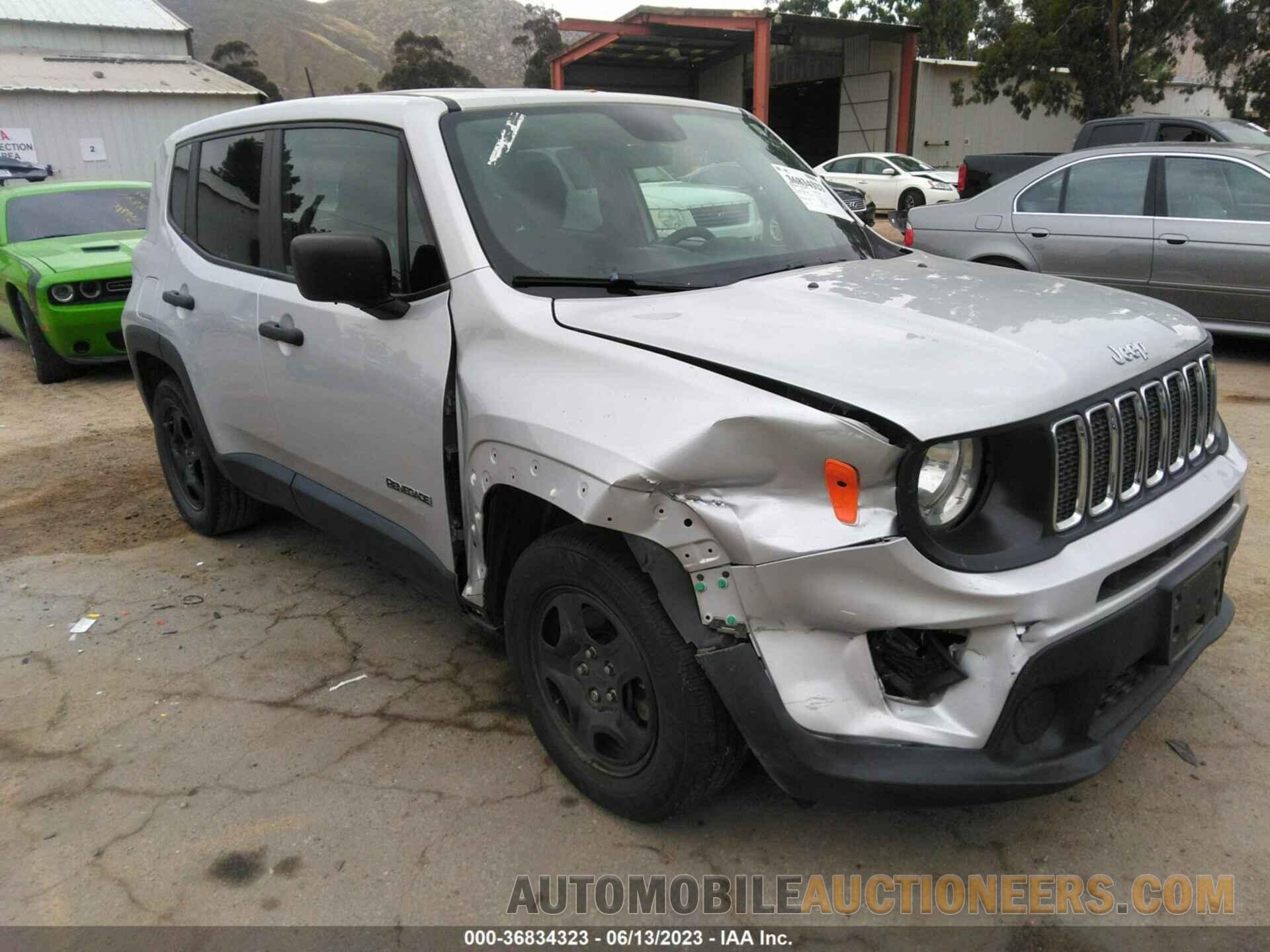 ZACNJAABXKPK12052 JEEP RENEGADE 2019