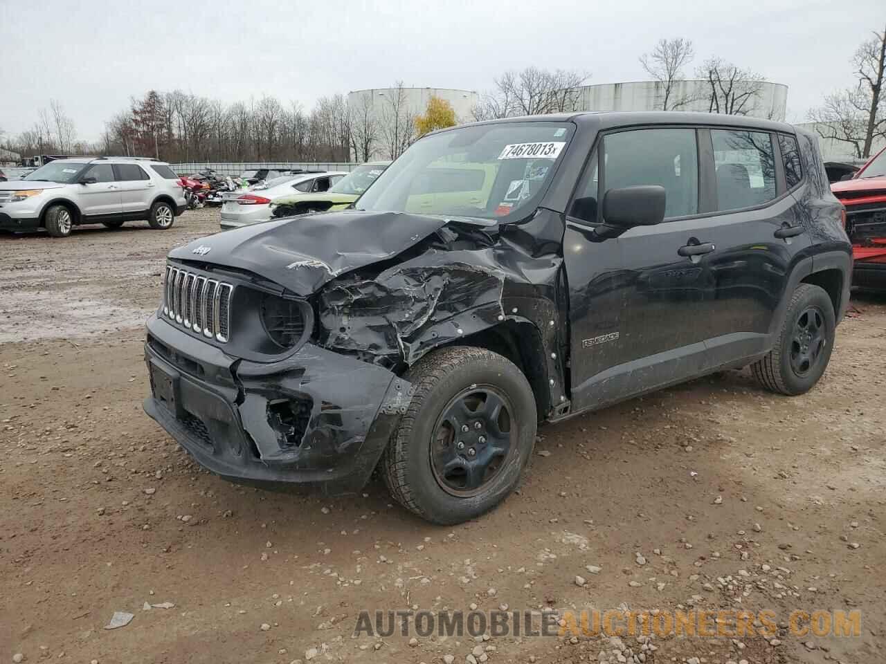 ZACNJAABXKPK95448 JEEP RENEGADE 2019