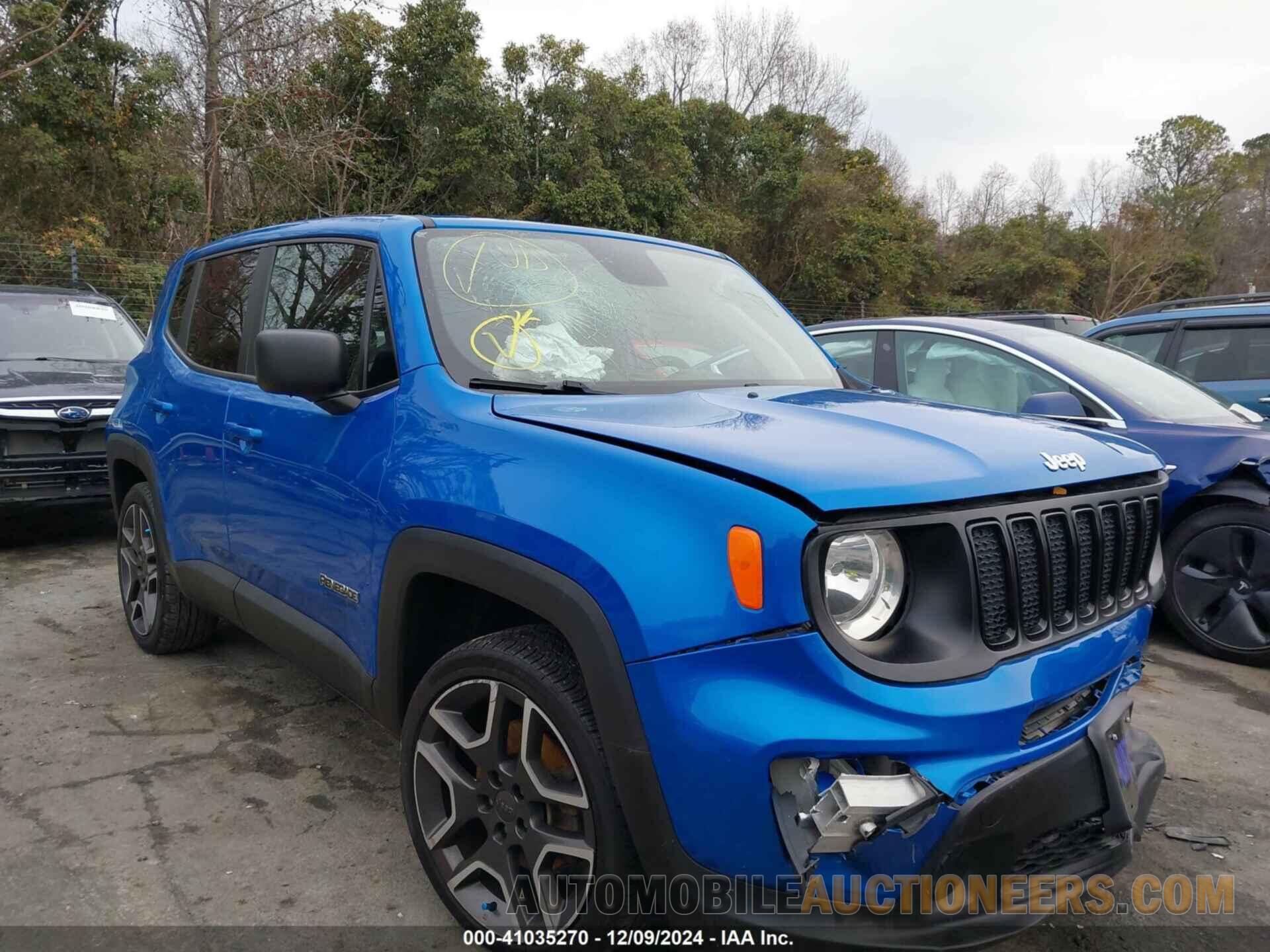 ZACNJAABXLPL77021 JEEP RENEGADE 2020