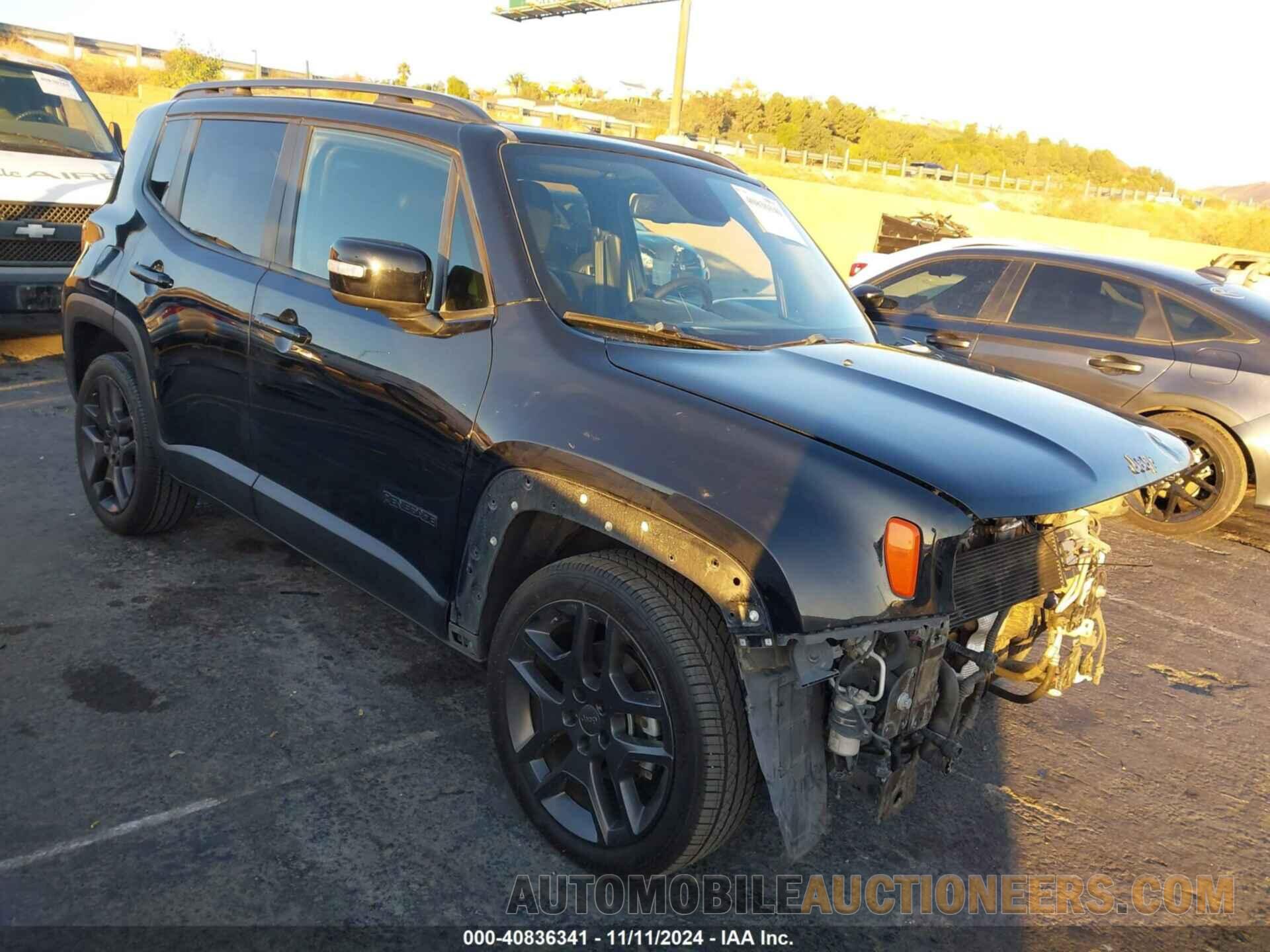 ZACNJAB19LPK97022 JEEP RENEGADE 2020