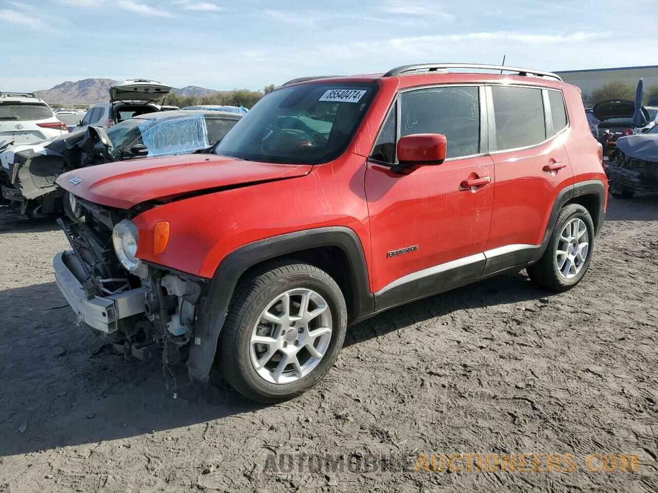 ZACNJABB0KPJ80050 JEEP RENEGADE 2019