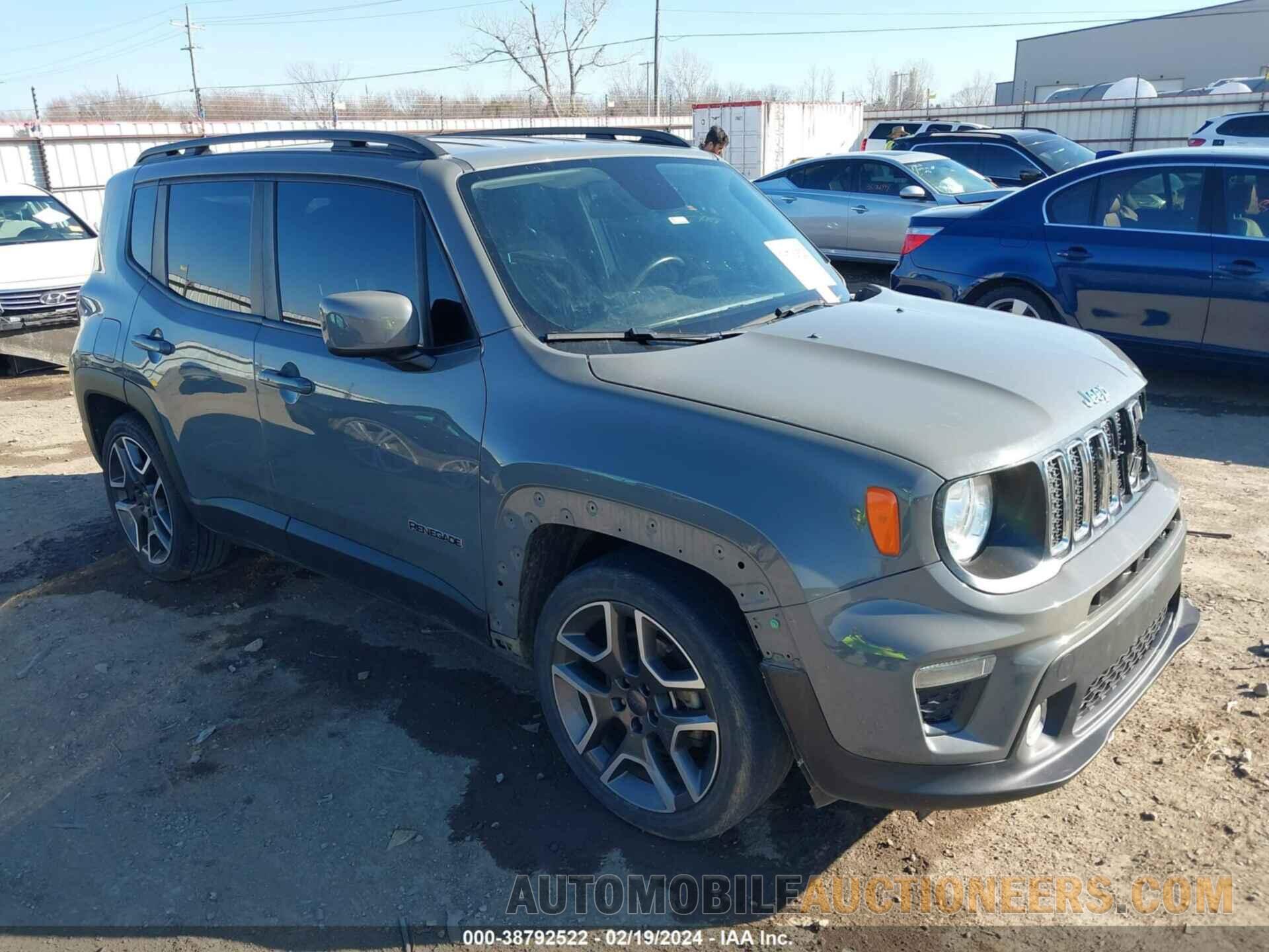 ZACNJABB2LPL58316 JEEP RENEGADE 2020