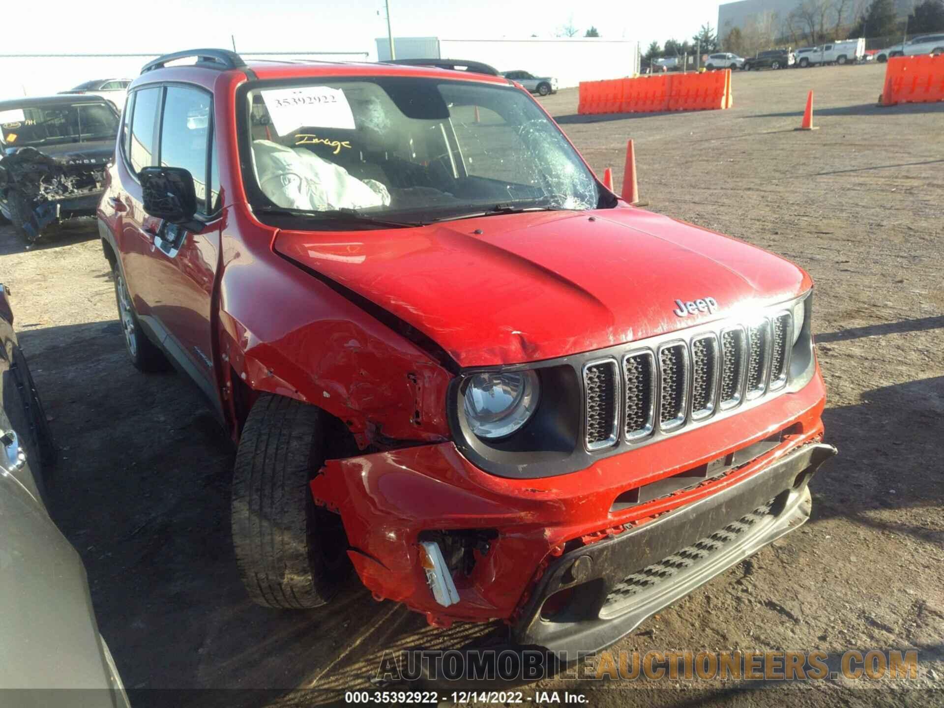 ZACNJABB4KPK07587 JEEP RENEGADE 2019