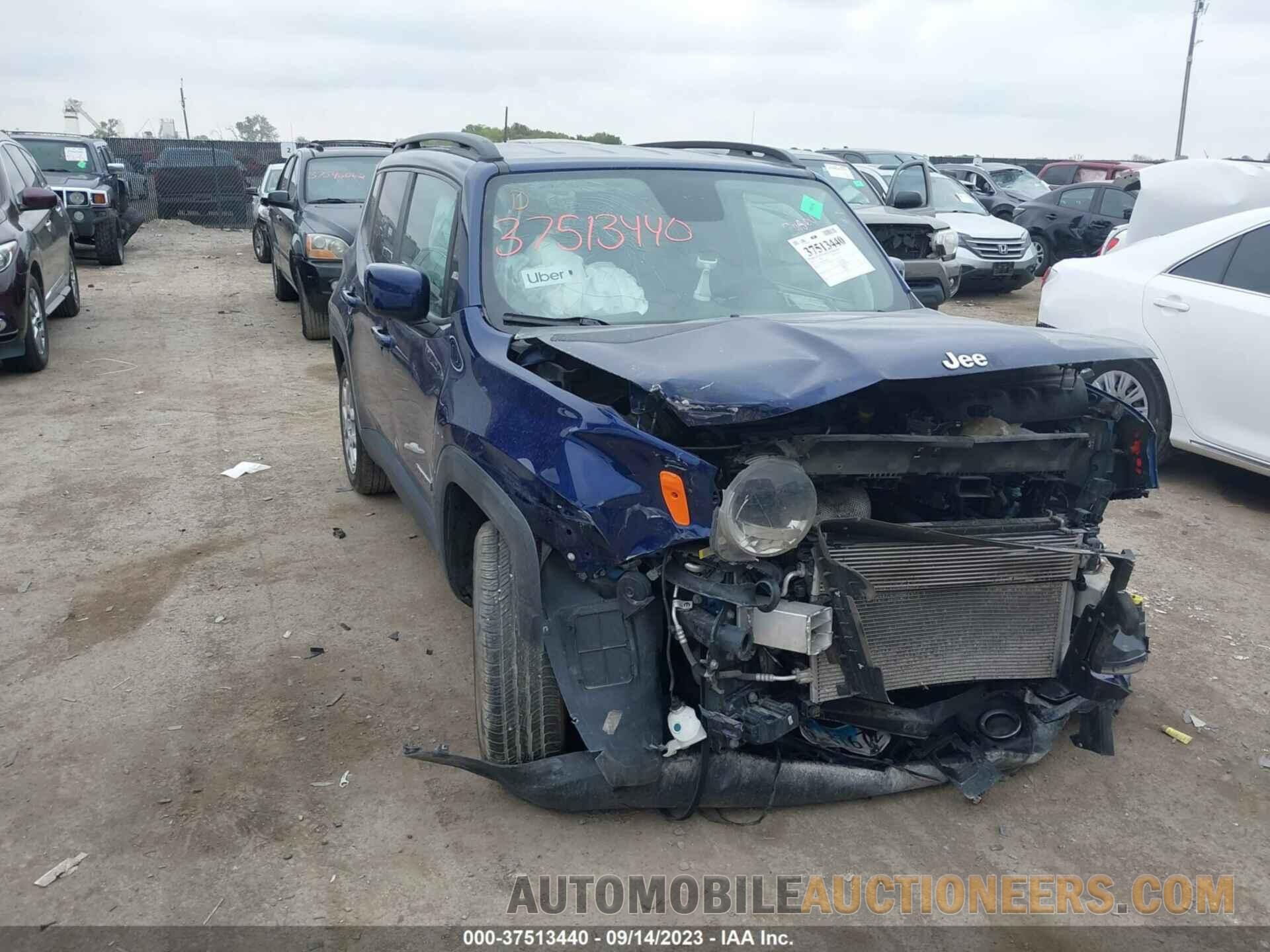 ZACNJABB4KPK86548 JEEP RENEGADE 2019