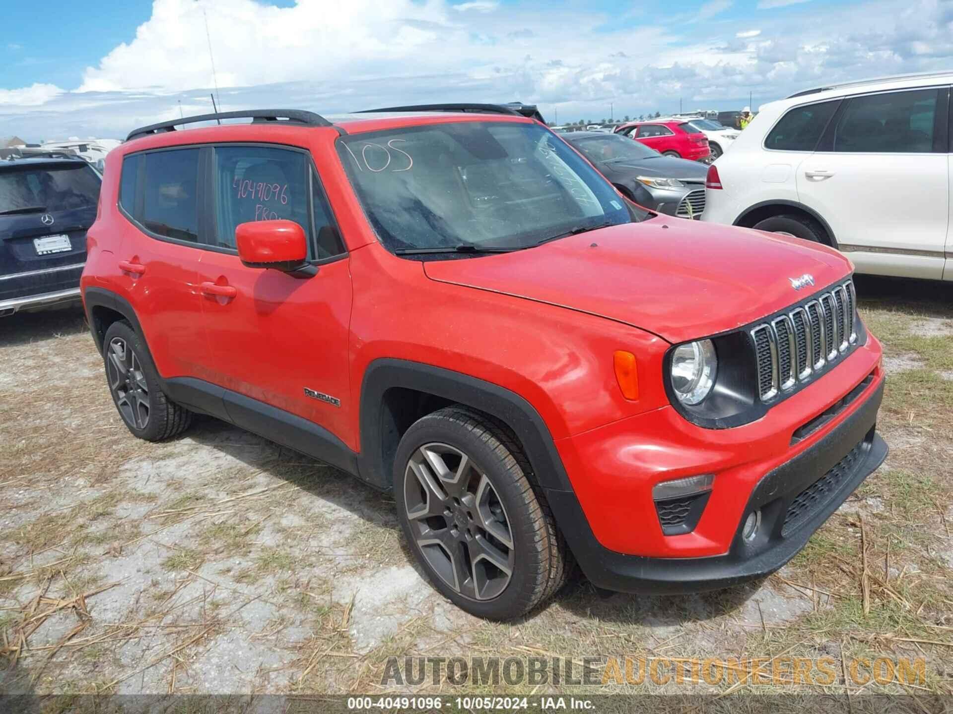 ZACNJABB4LPL70970 JEEP RENEGADE 2020